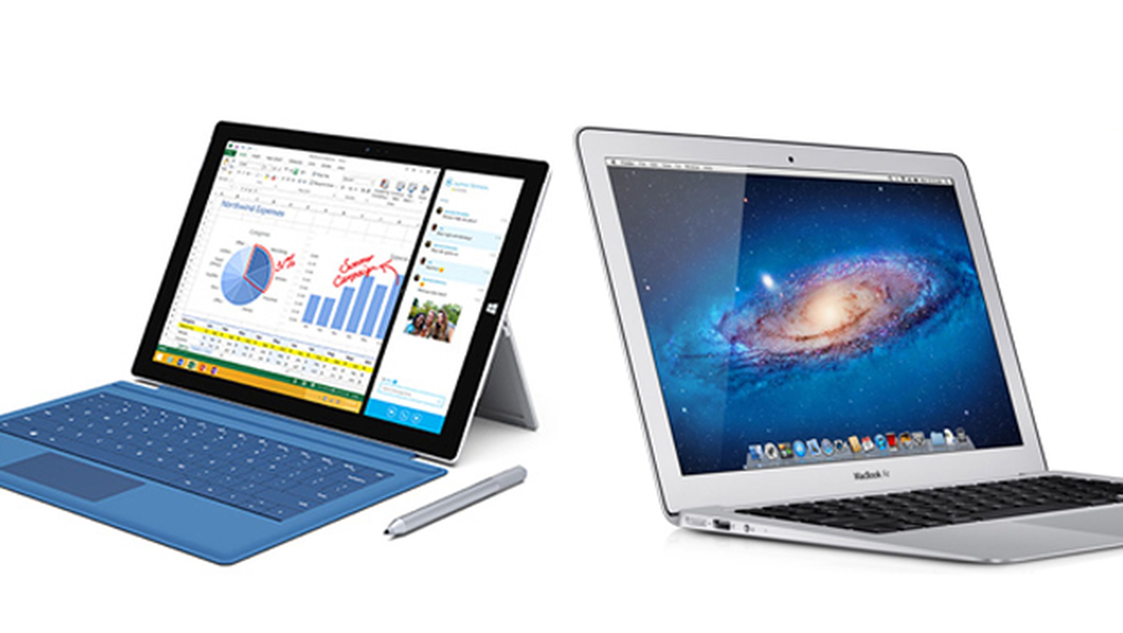 Frente a frente: Surface Pro 3 VS Macbook Air