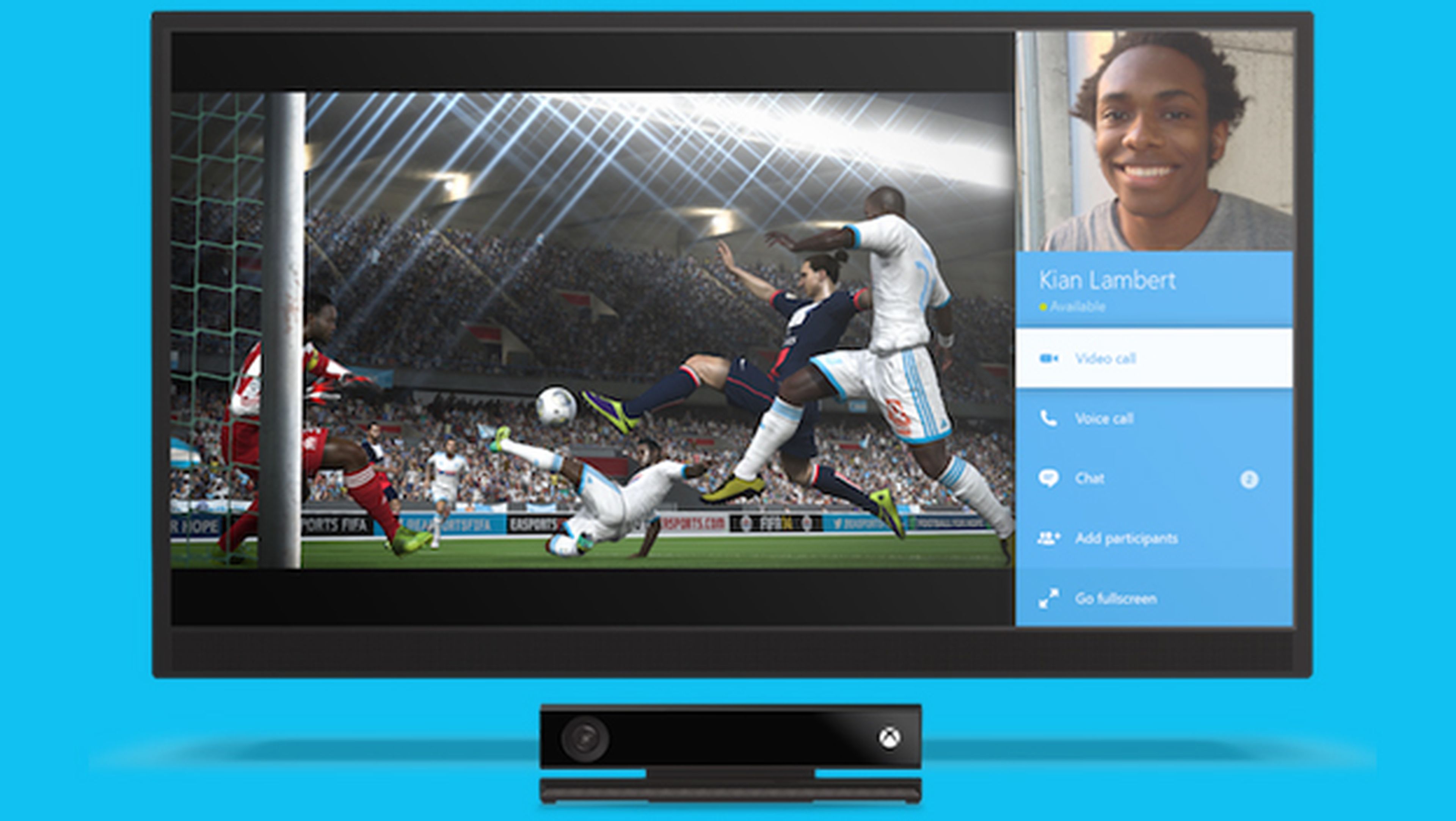Llamadas Snap: Usa Skype mientras juegas a Xbox One