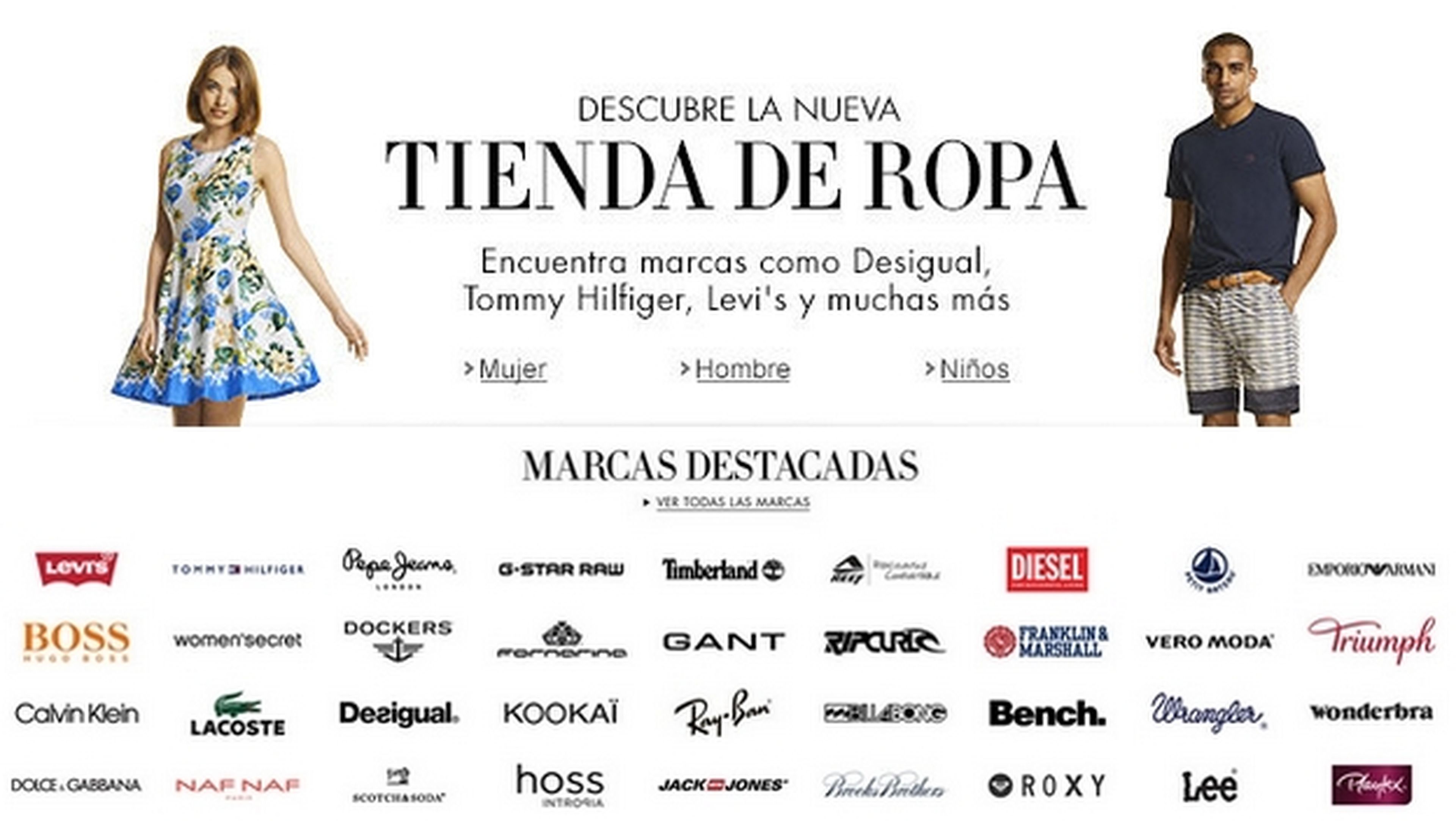 Amazon España abre tienda de ropa con 300.000 prendas, y gastos de envío y devolución gratis a partir de 19 €.