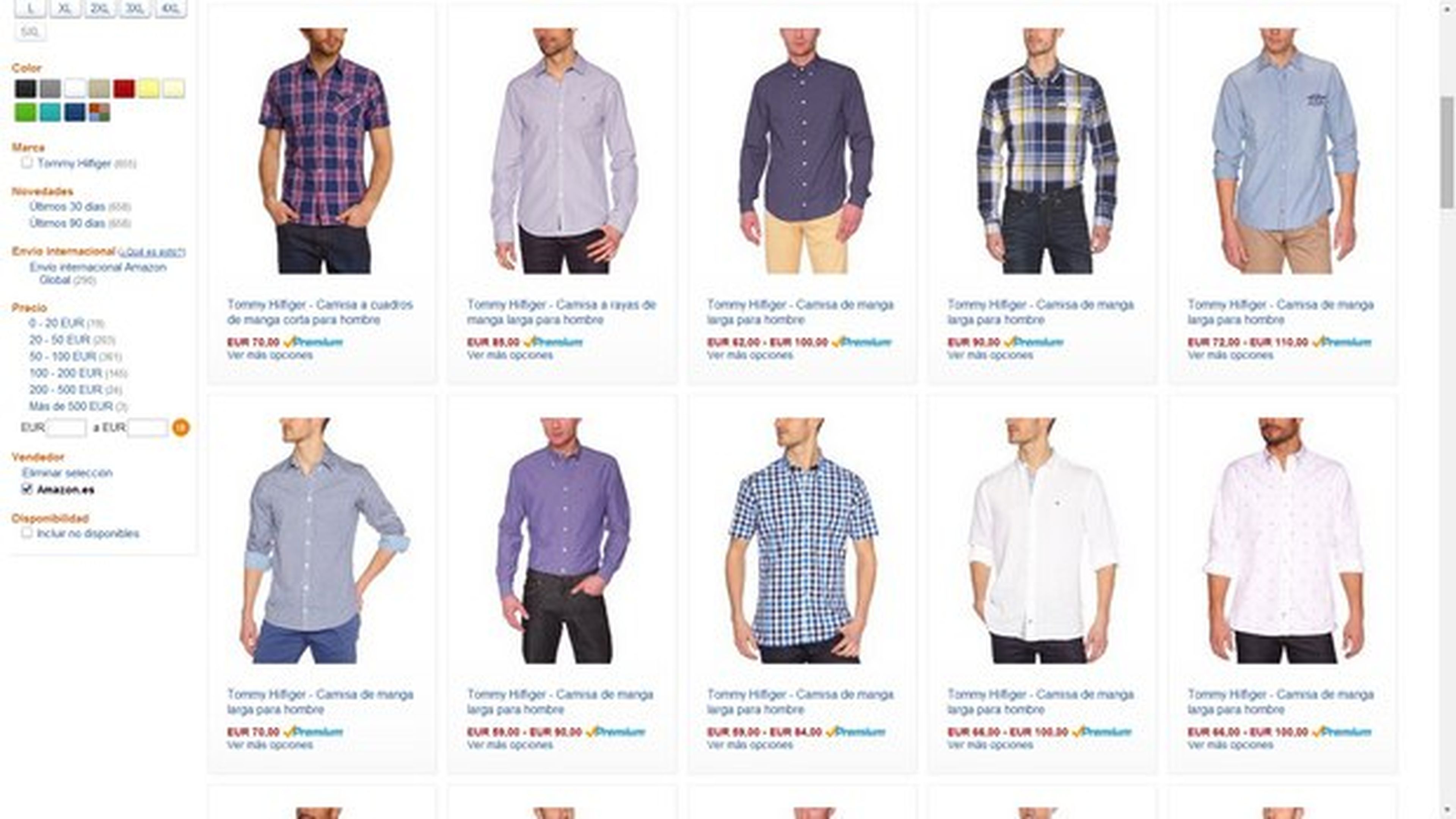 Amazon España abre tienda de ropa 300.000 prendas Computer