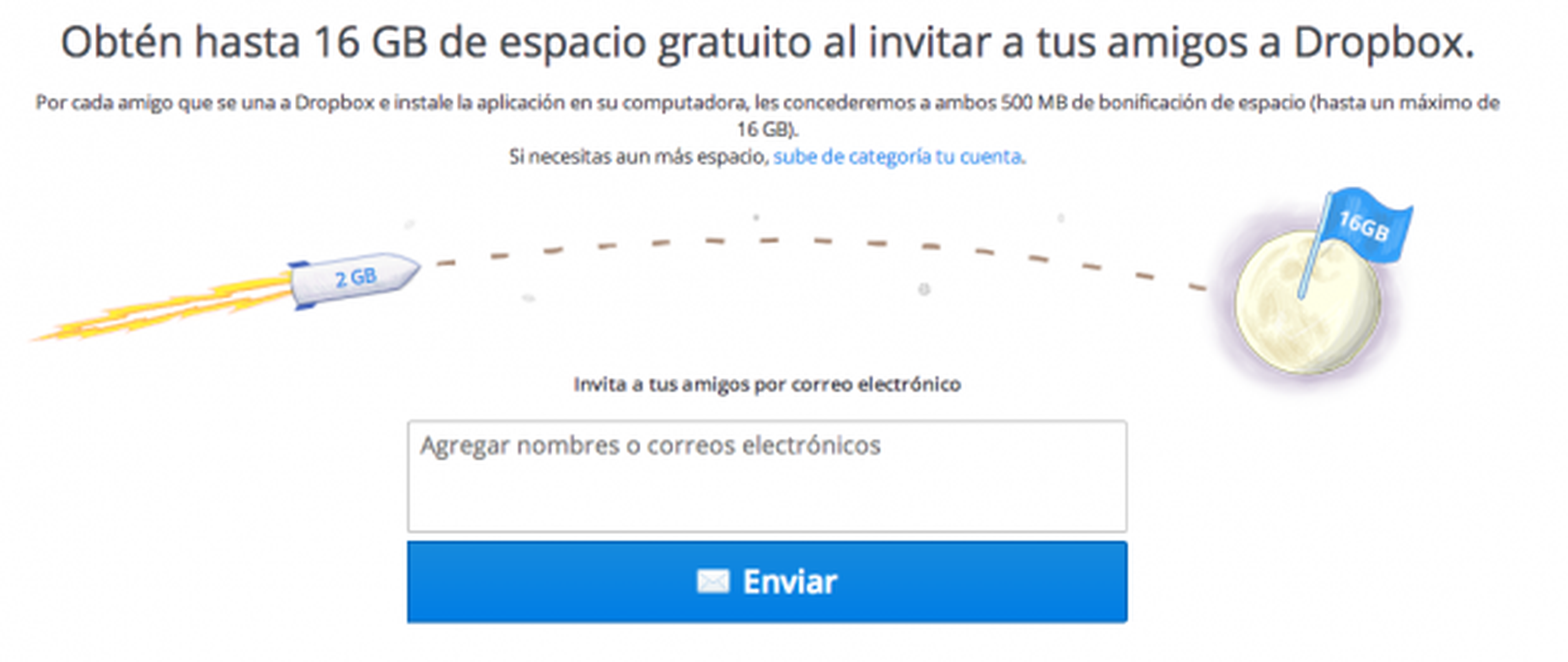 Recomendaciones amigos Dropbox