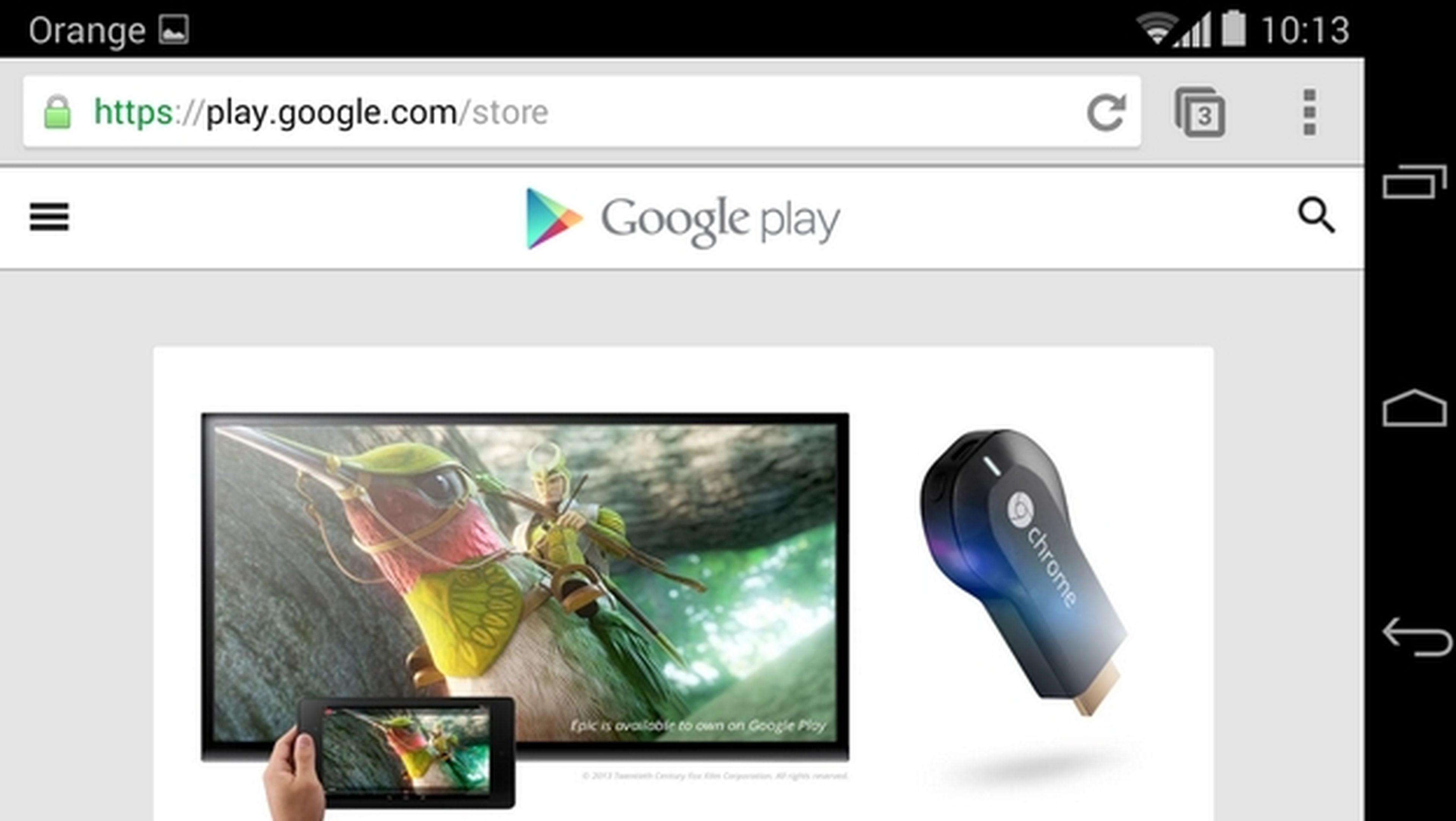 La tienda Google Play estrena web móvil, para navegar desde iOS o Windows Phone. También permite comprar dispositivos y hardware desde el smartphone.