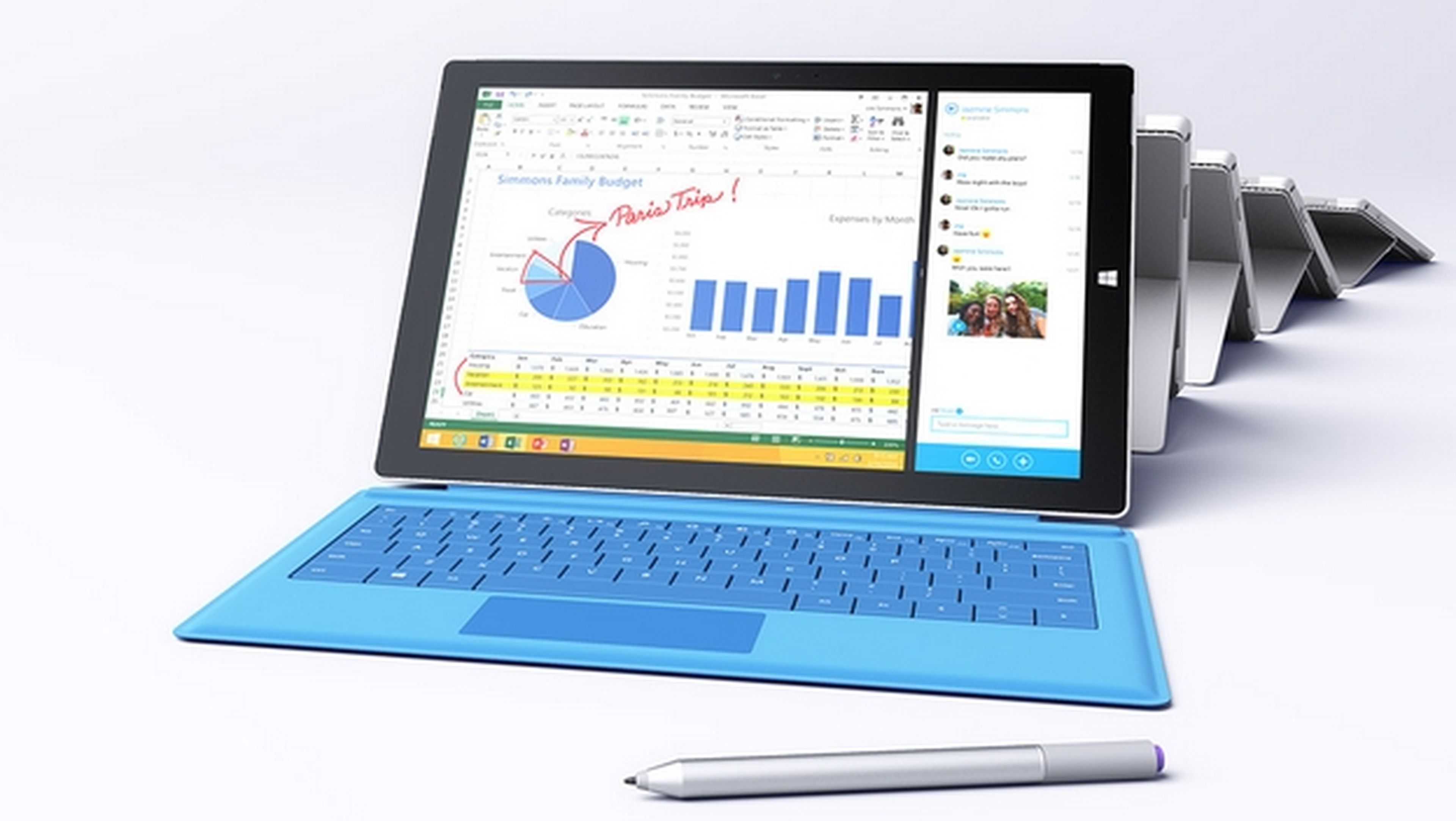 Tablet Surface Pro 3: Desvelan especificaciones detalladas CPU y GPU.