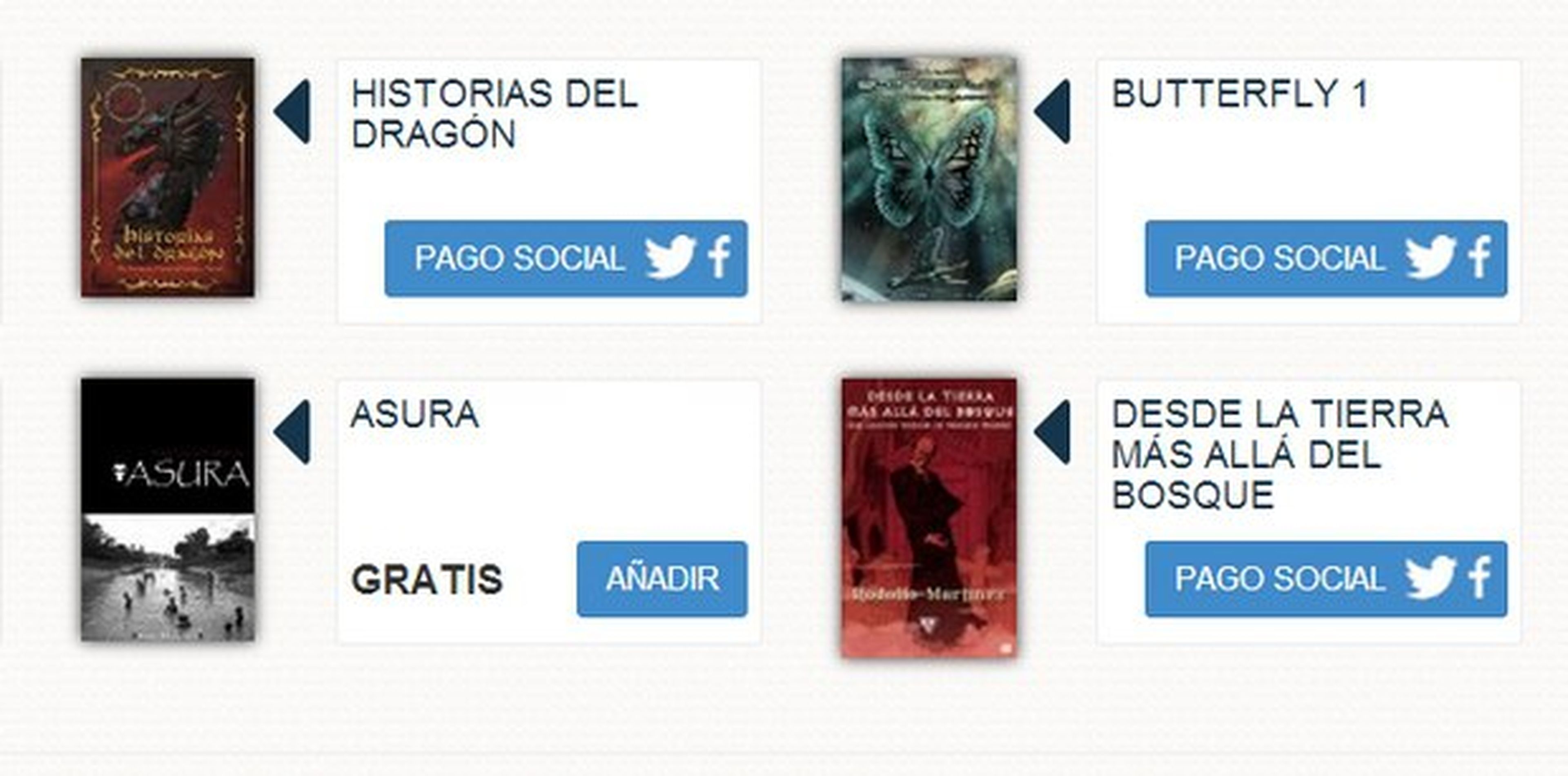 Lektu ebooks gratis con pago social