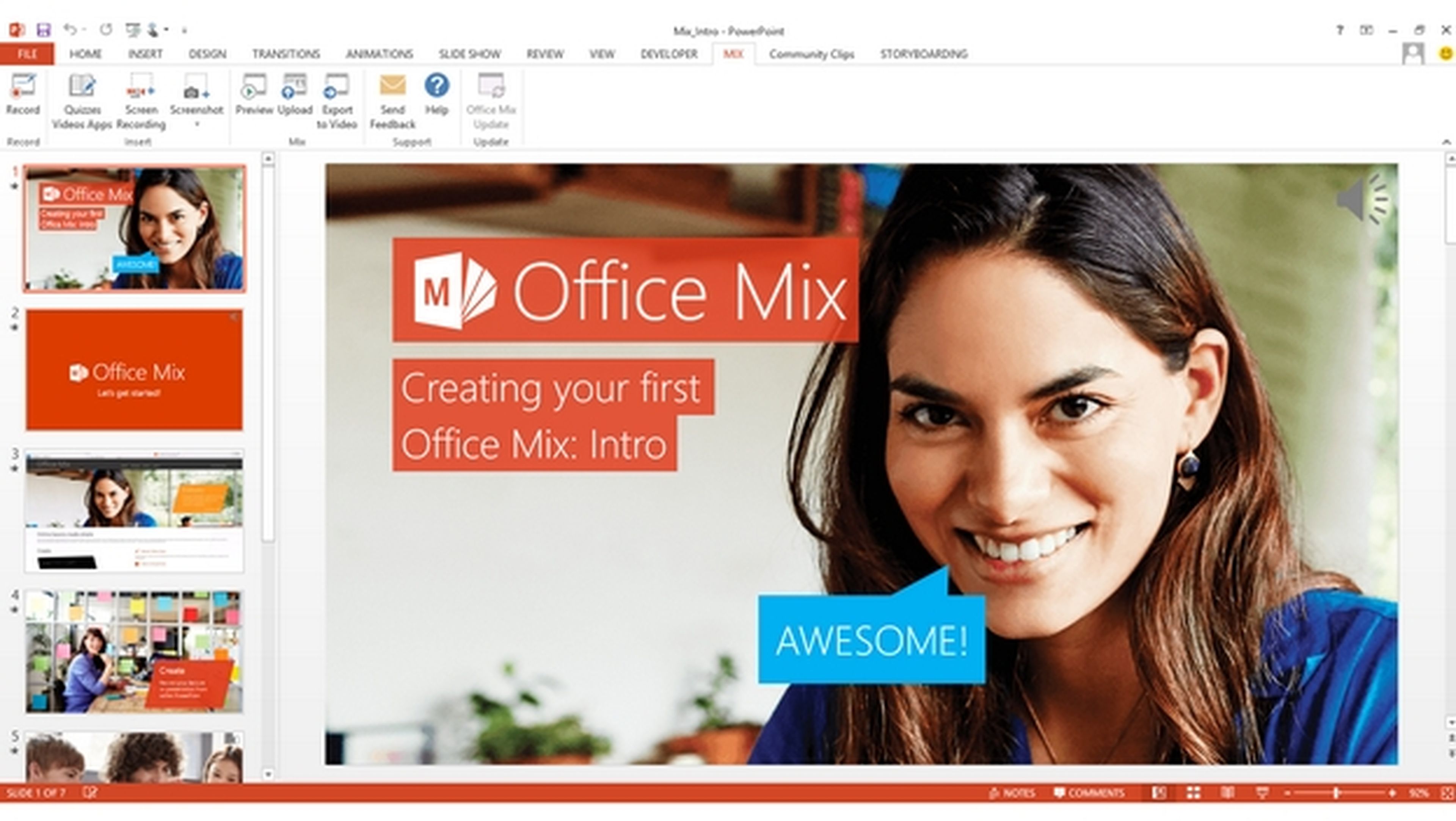 Office Mix, el nuevo software de Microsoft para crear cursos y lecciones online.