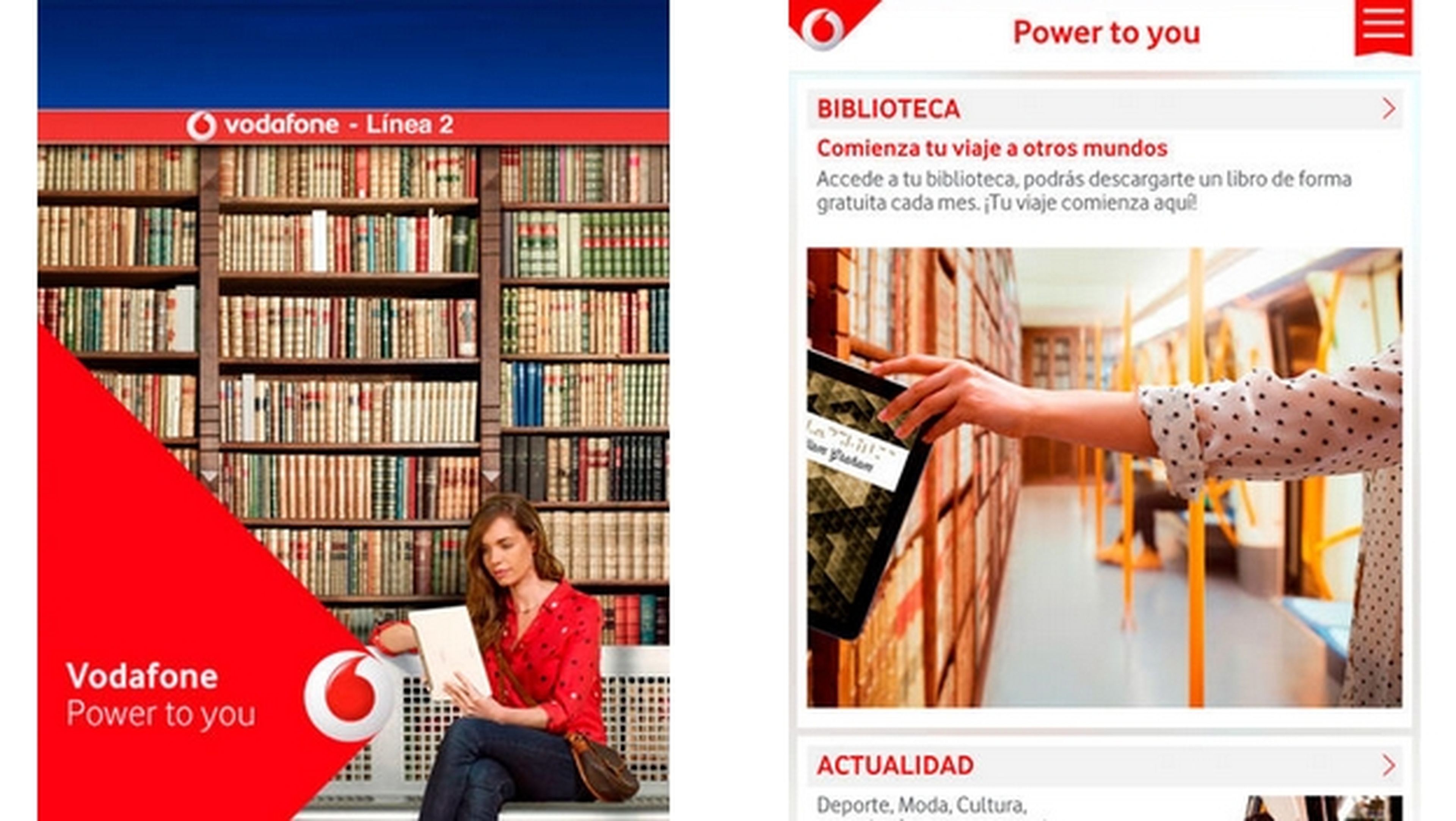 Descarga ebooks gratis en la Línea 2 del Metro del Madrid, gracias a Vodafone.