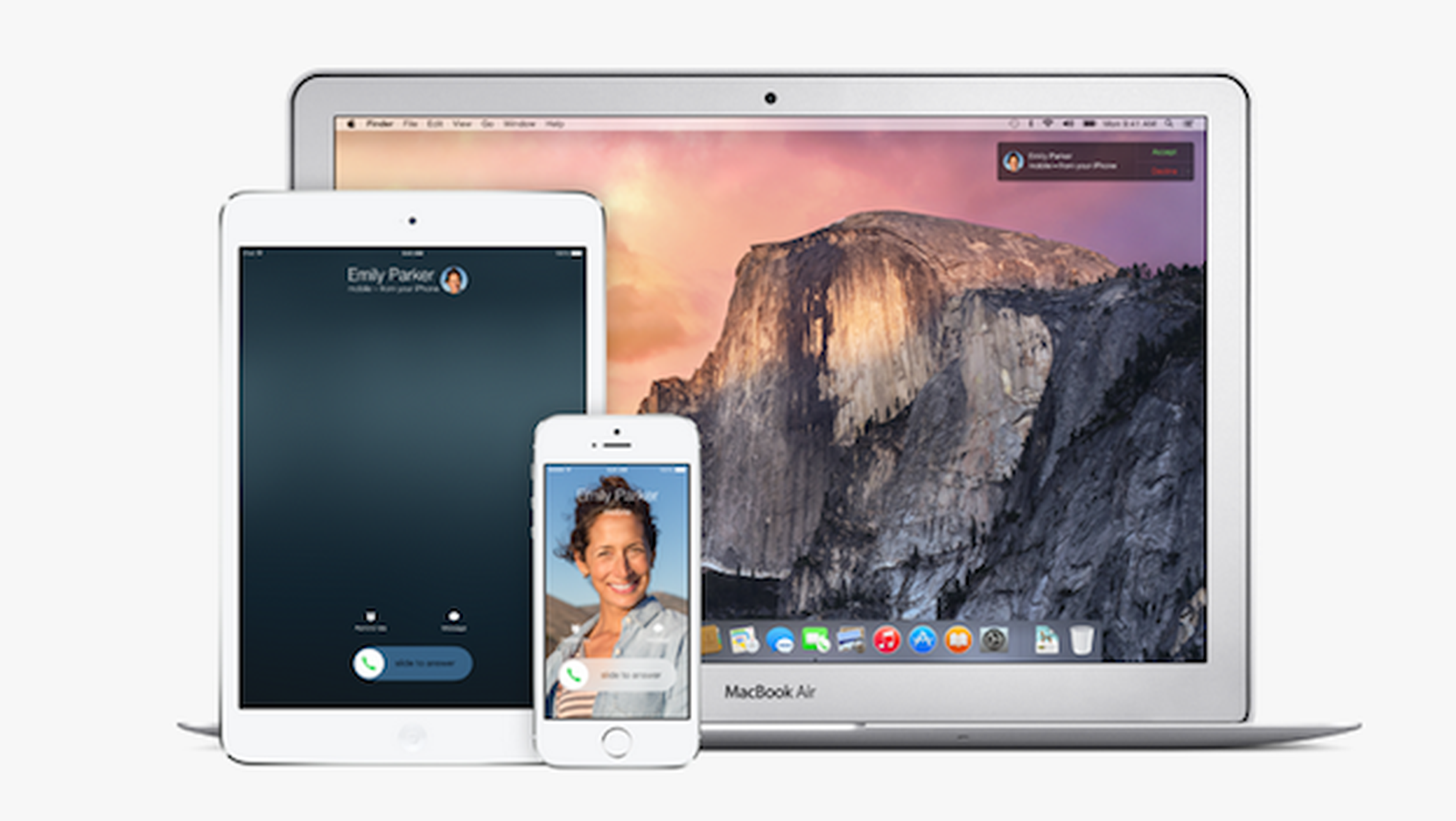con OS X e iOS 8 será posible hablar por teléfono desde el Maci