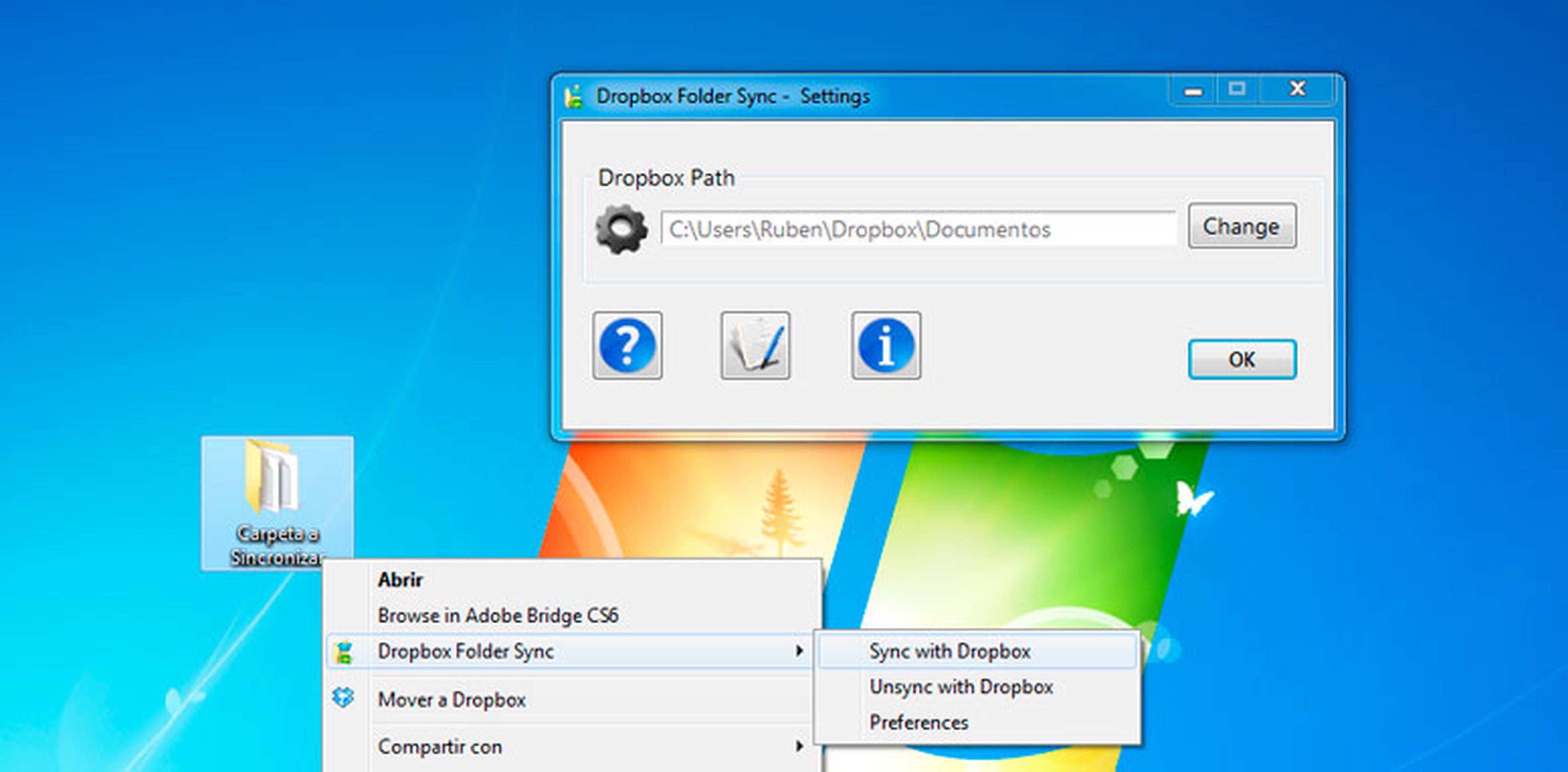 Sincroniza tus carpetas de Dropbox con Dropbox Folder Sync