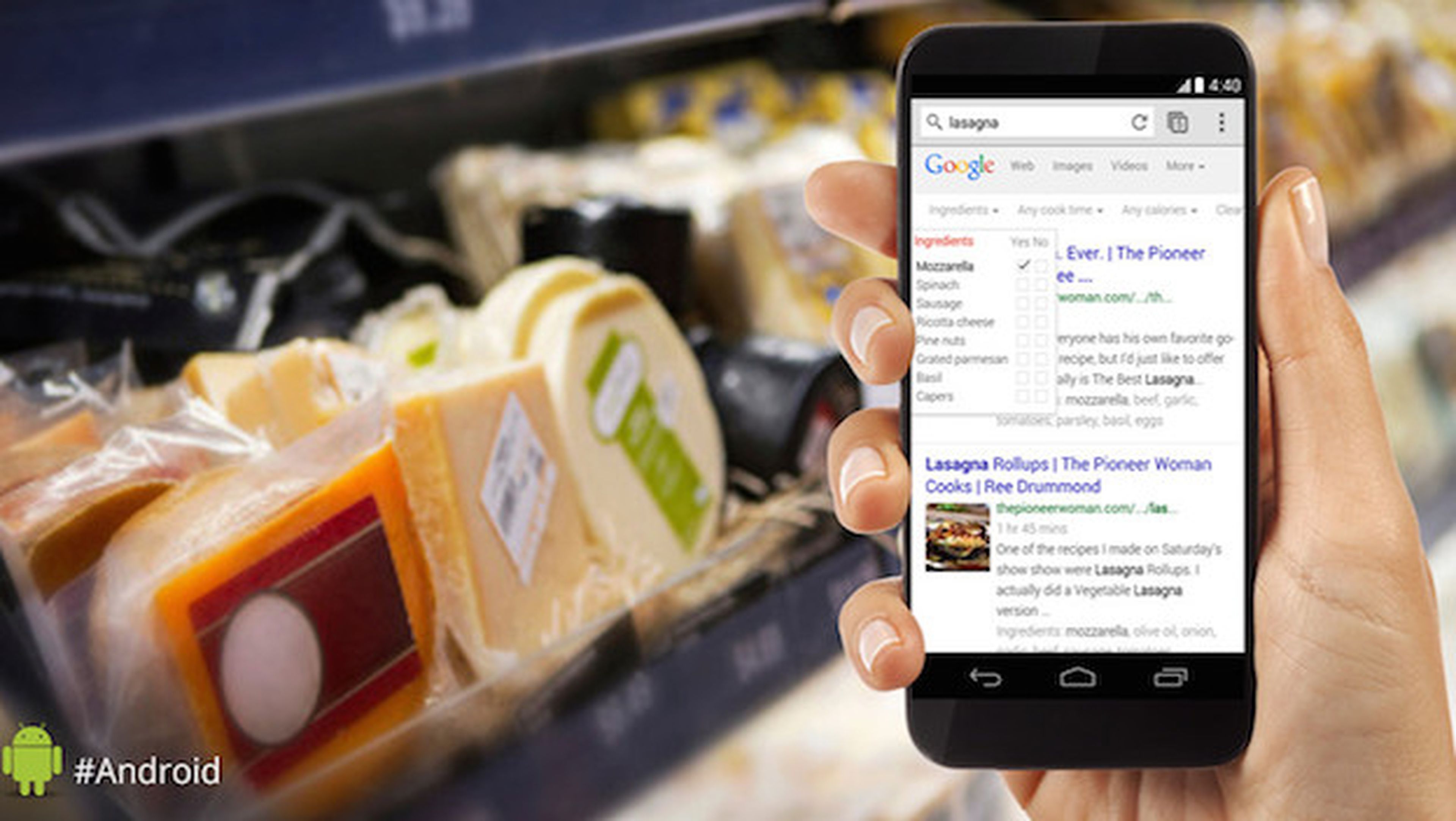 Nueva funcionalidad del buscador de Google para Android
