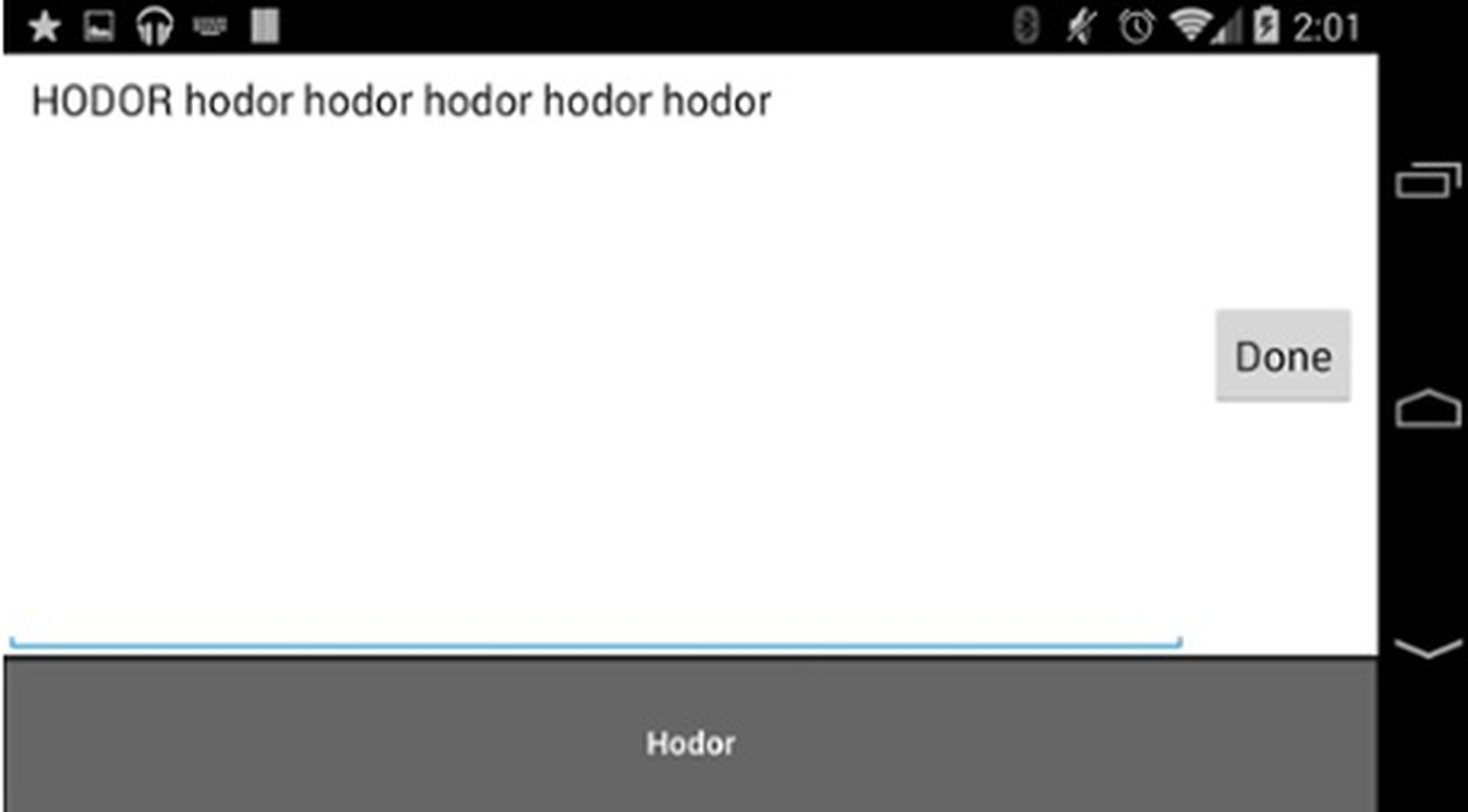 Hodor, de Juego de Tronos, ya tiene su teclado para Android