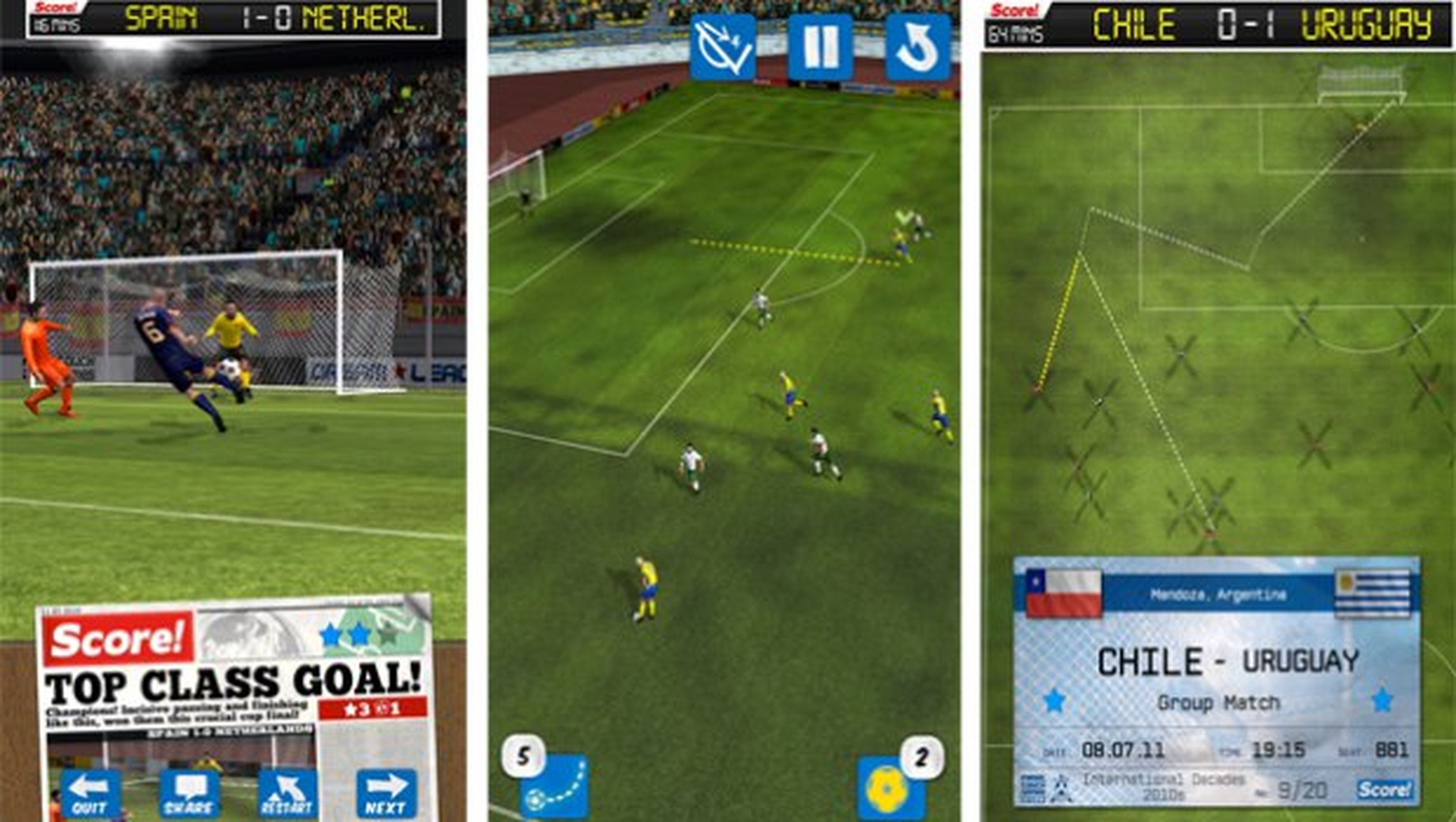 Score World Goals para Android y iPhone