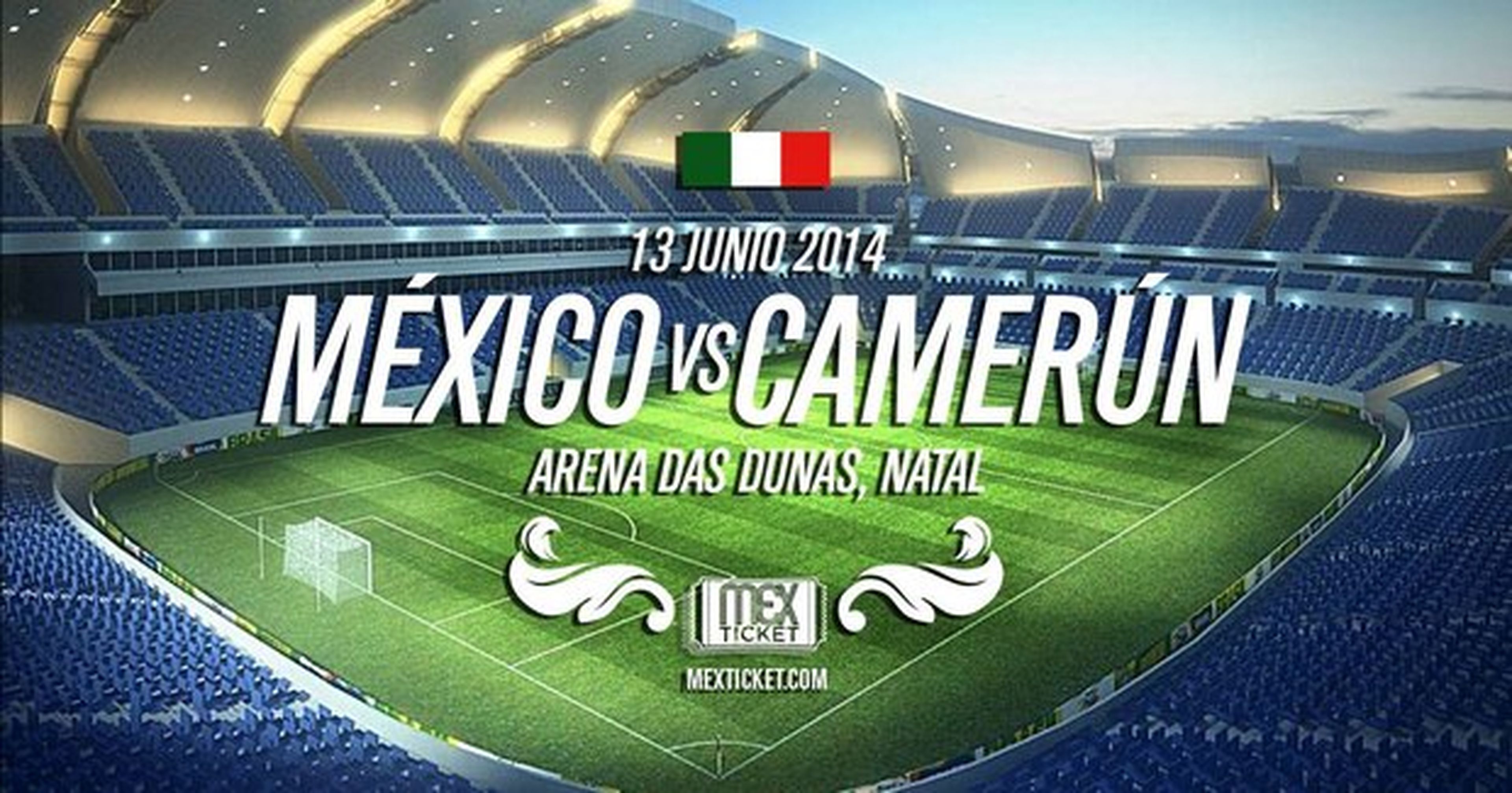 Dónde ver online partido del Mundial México contra Camerún