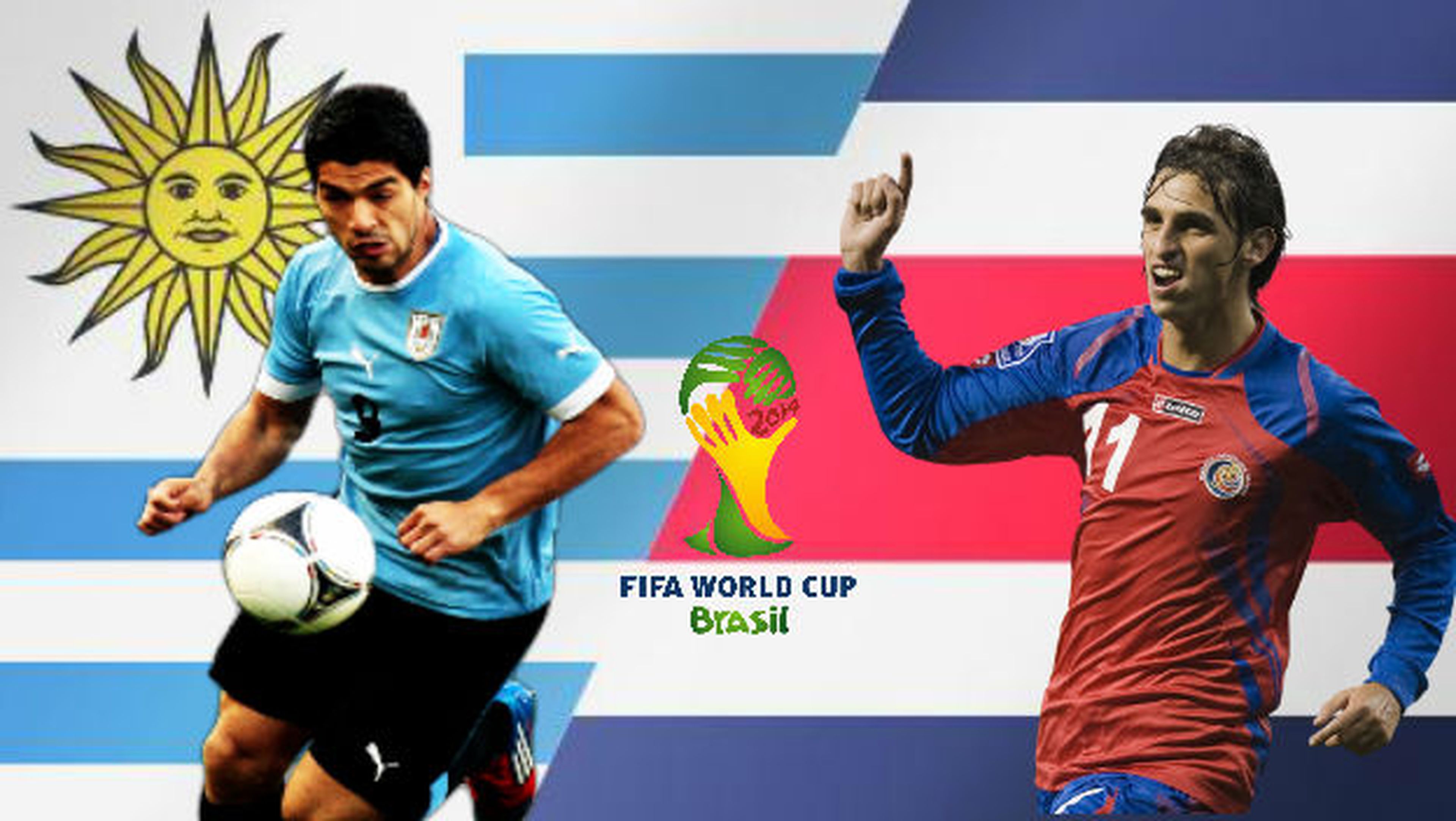 Cómo ver online el partido del Mundial: Uruguay - Costa Rica