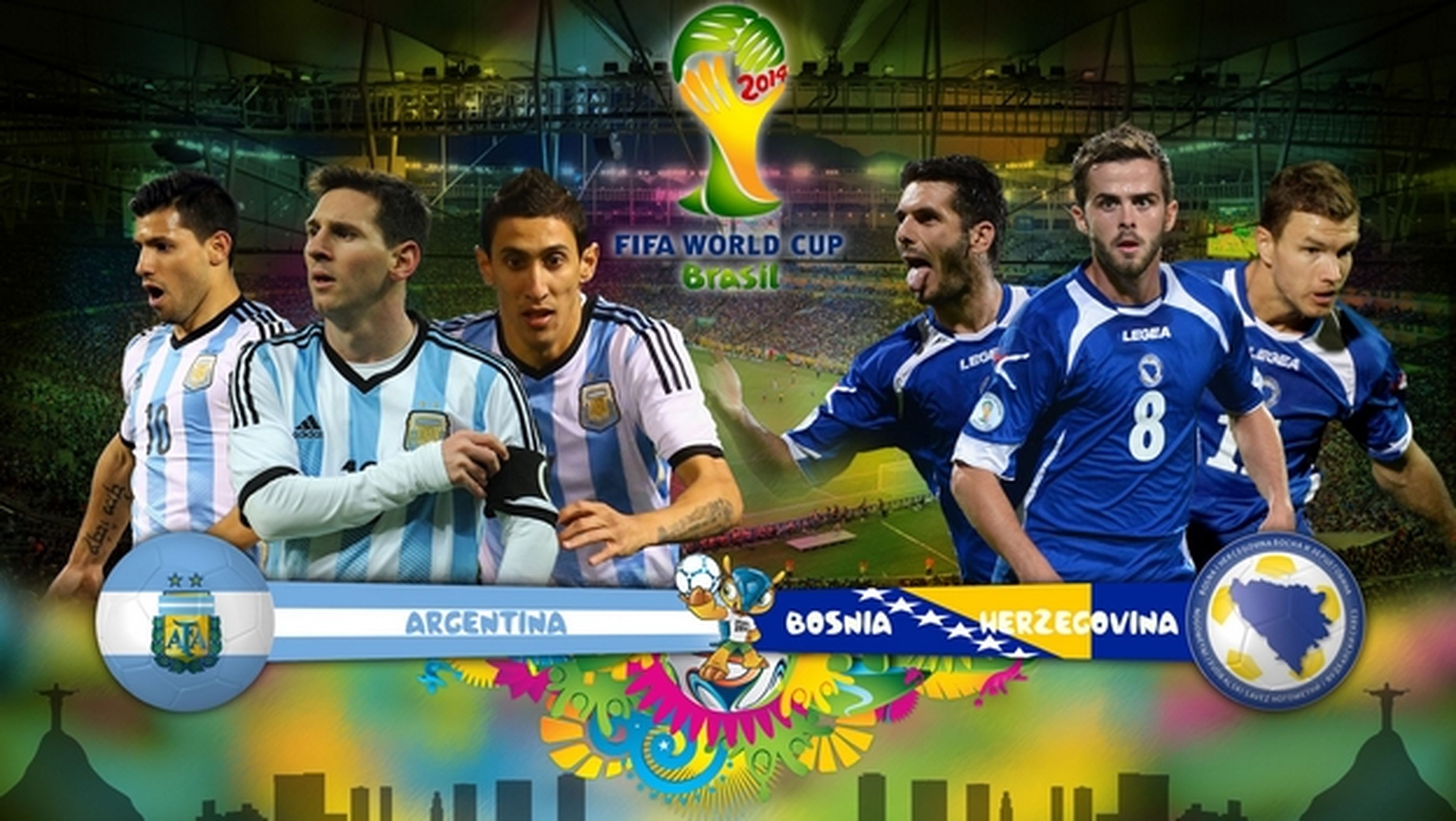 Dónde ver online partido del Mundial: Argentina - Bosnia