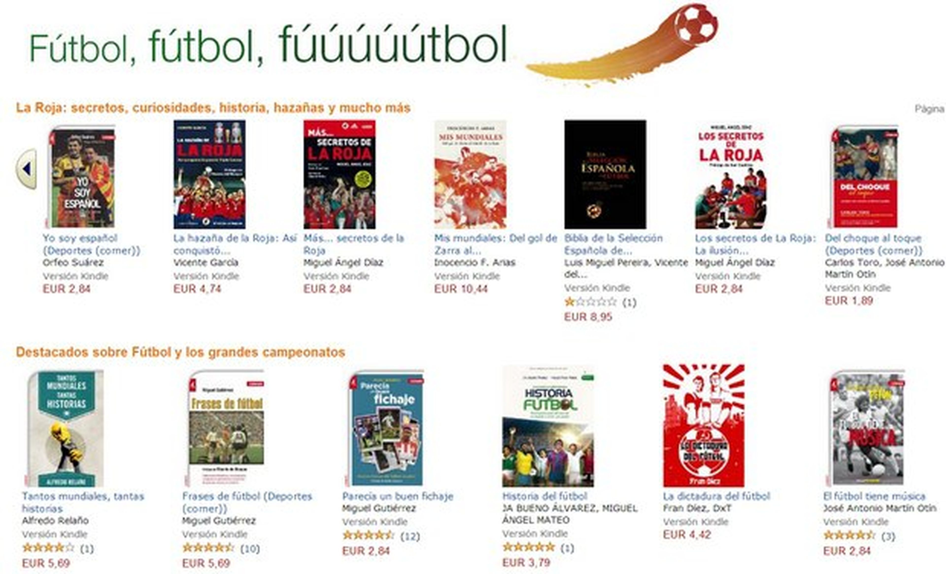 Ebooks sobre fútbol y mundial