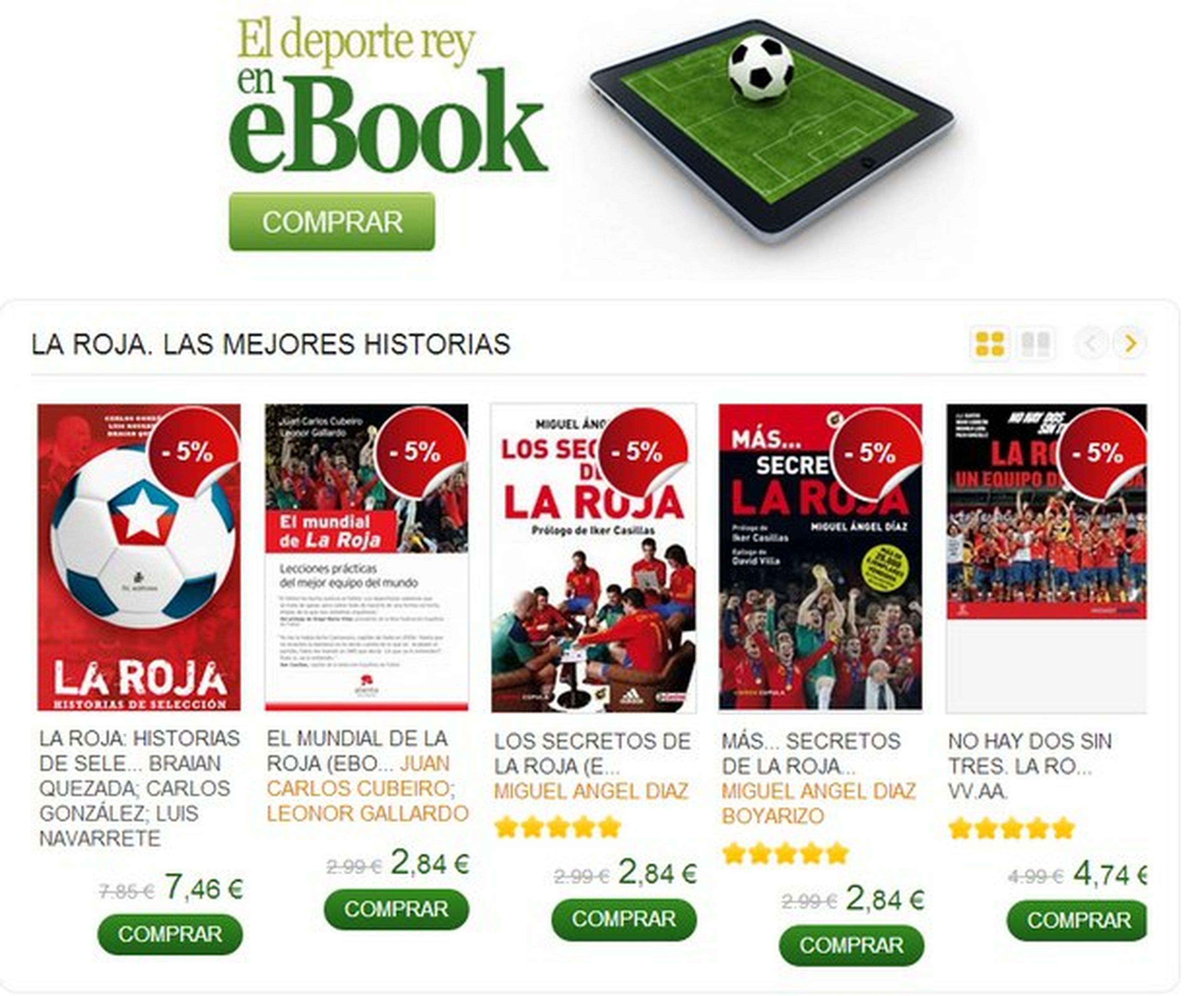 Ebooks de fútbol y el Mundial