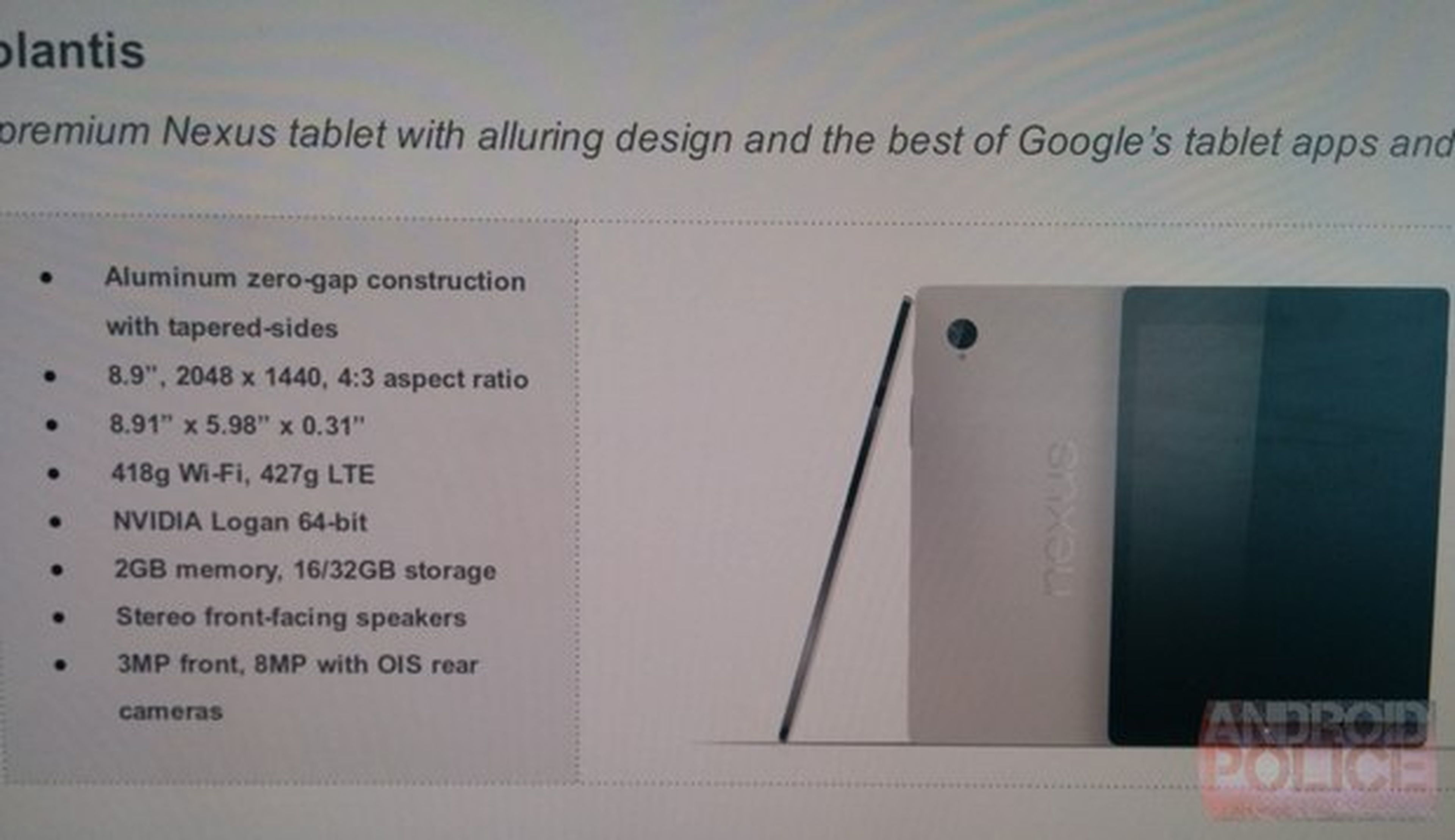 HTC Nexus 9 Volantis