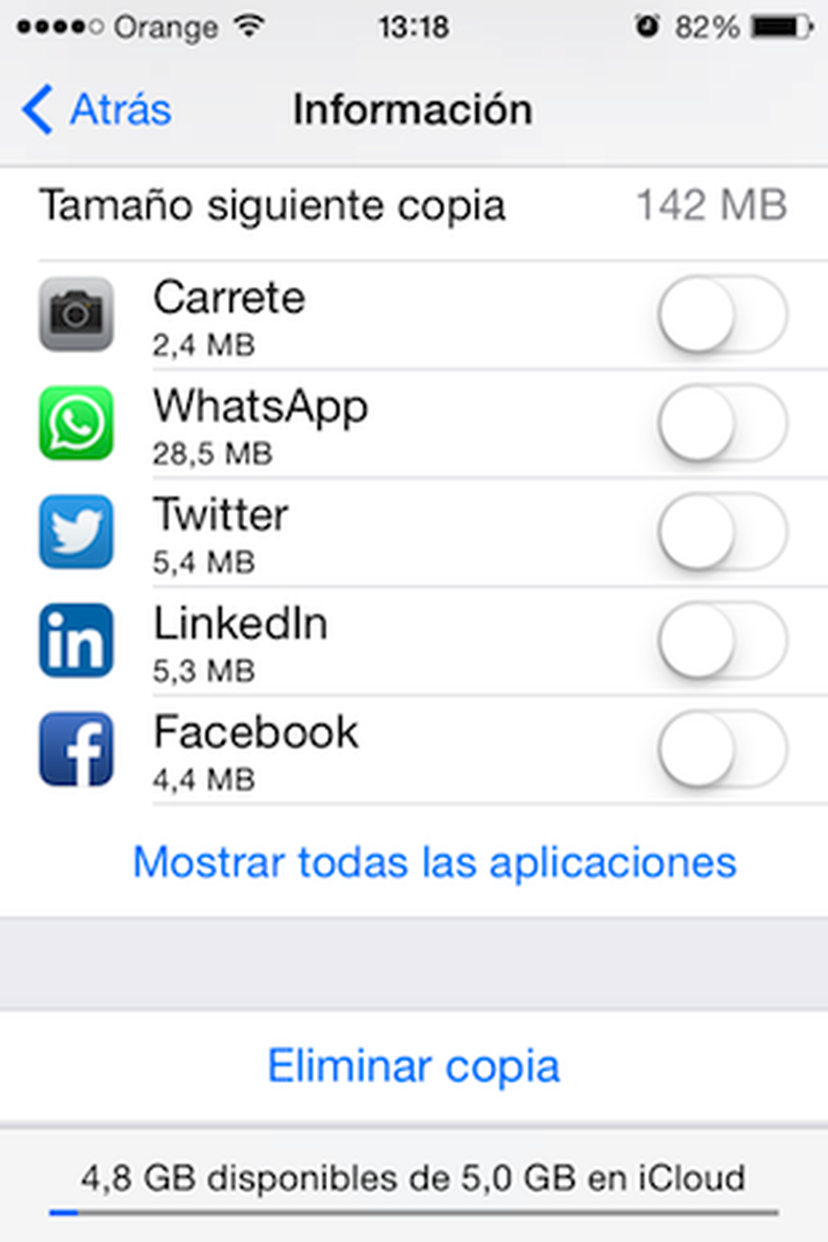 Cómo Liberar Y Gestionar El Espacio De Icloud Desde Iphone 4559