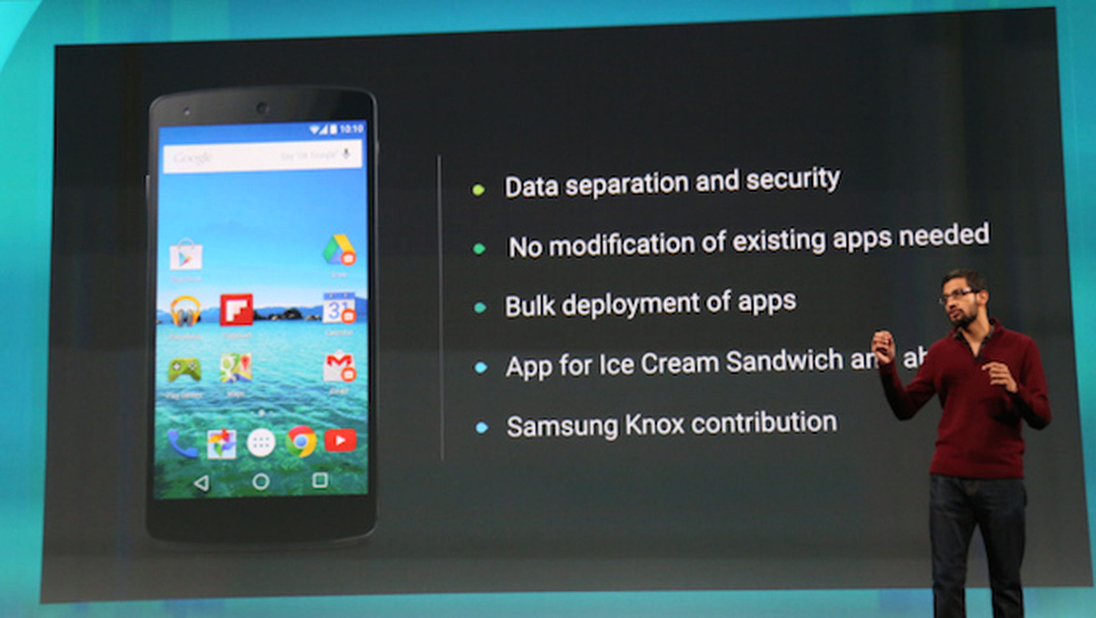Google anuncia Android for Work