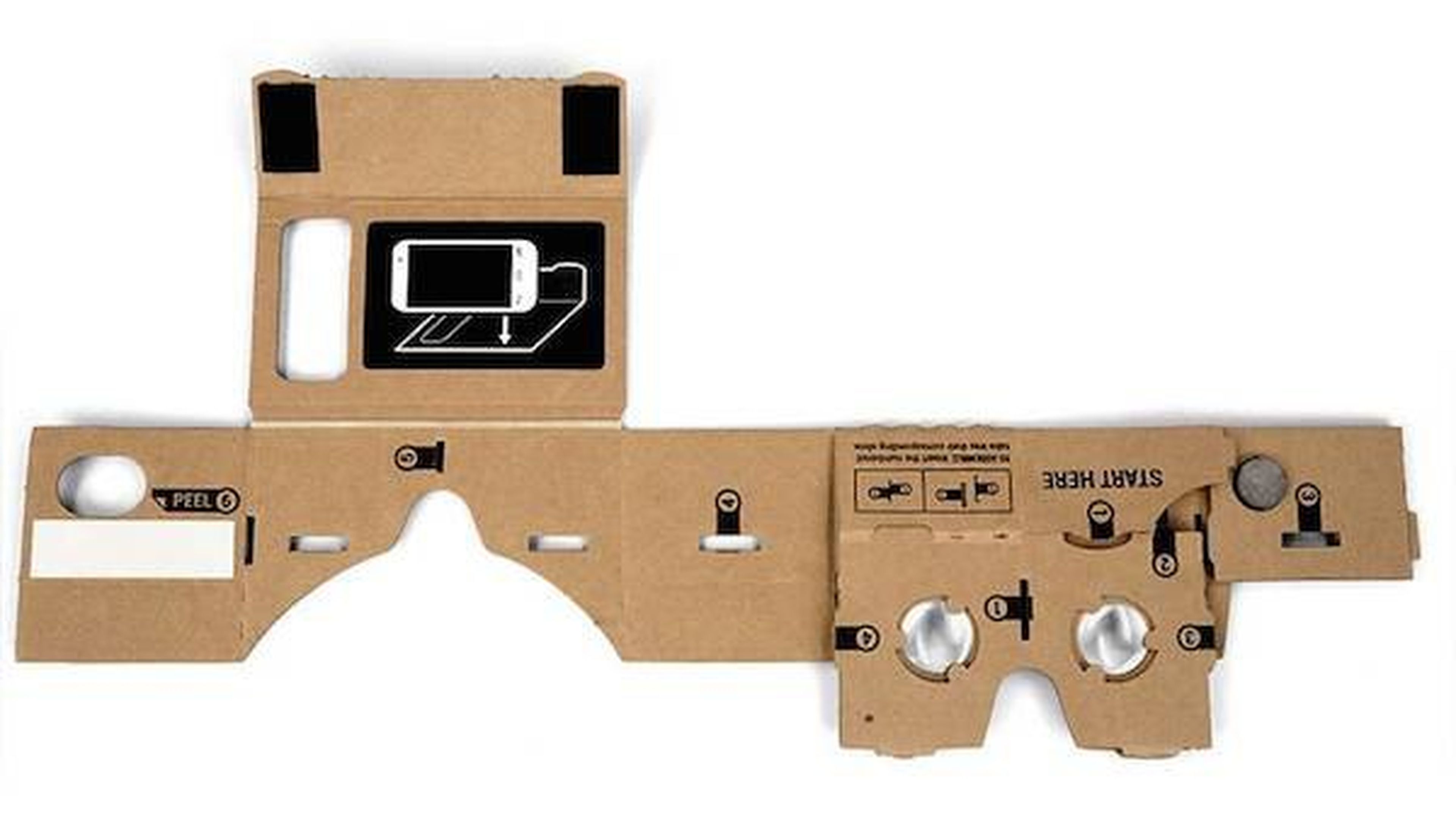 Arma tus propias gafas de realidad virtual con Cardboard