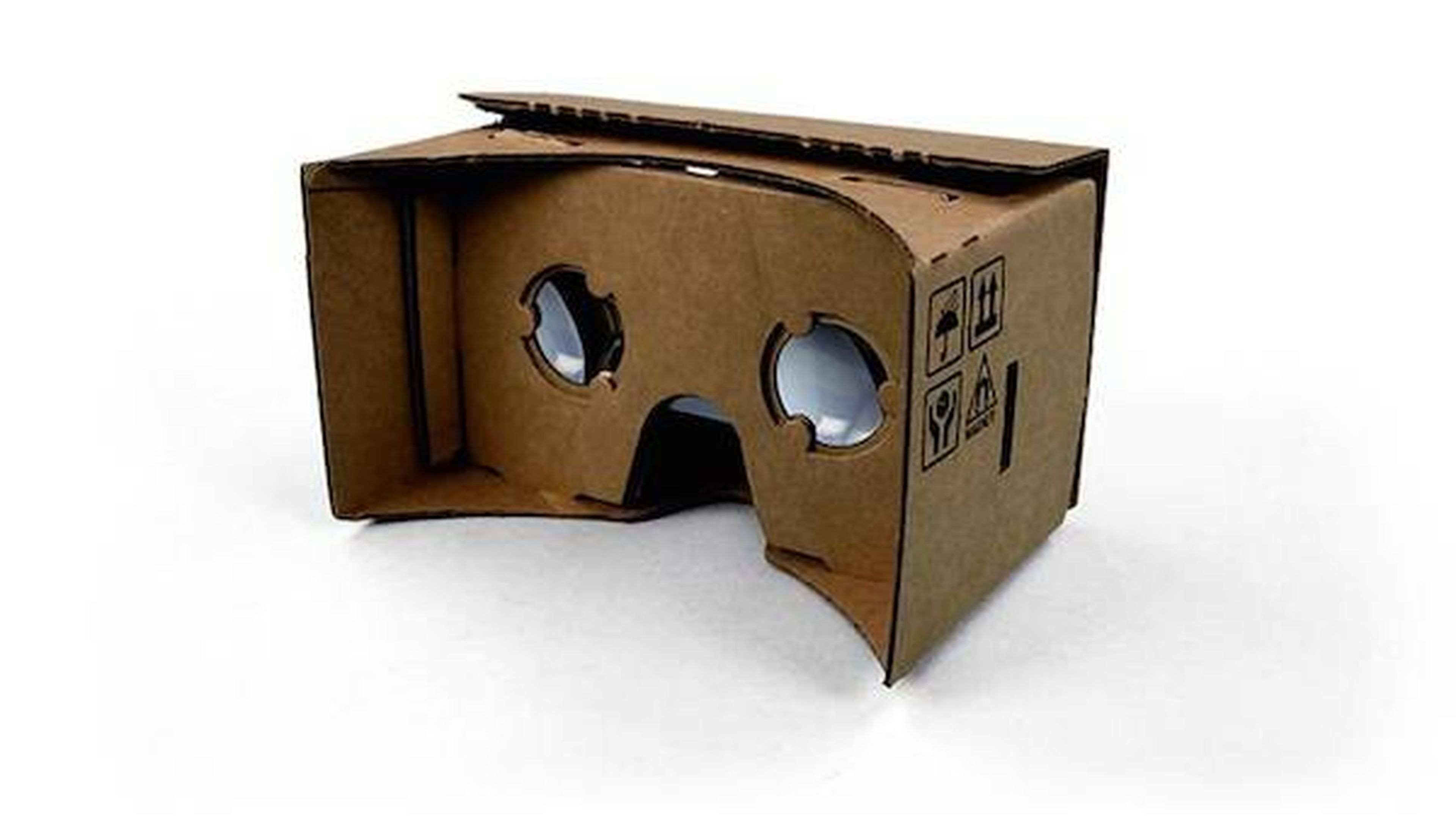 Cardboard, gafas de RV improvisadas
