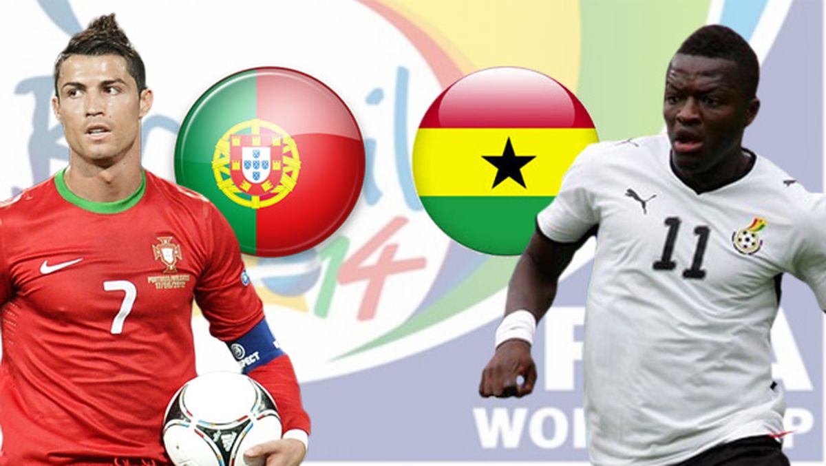 Copa do Mundo 2014: Portugal x Gana online e ao vivo