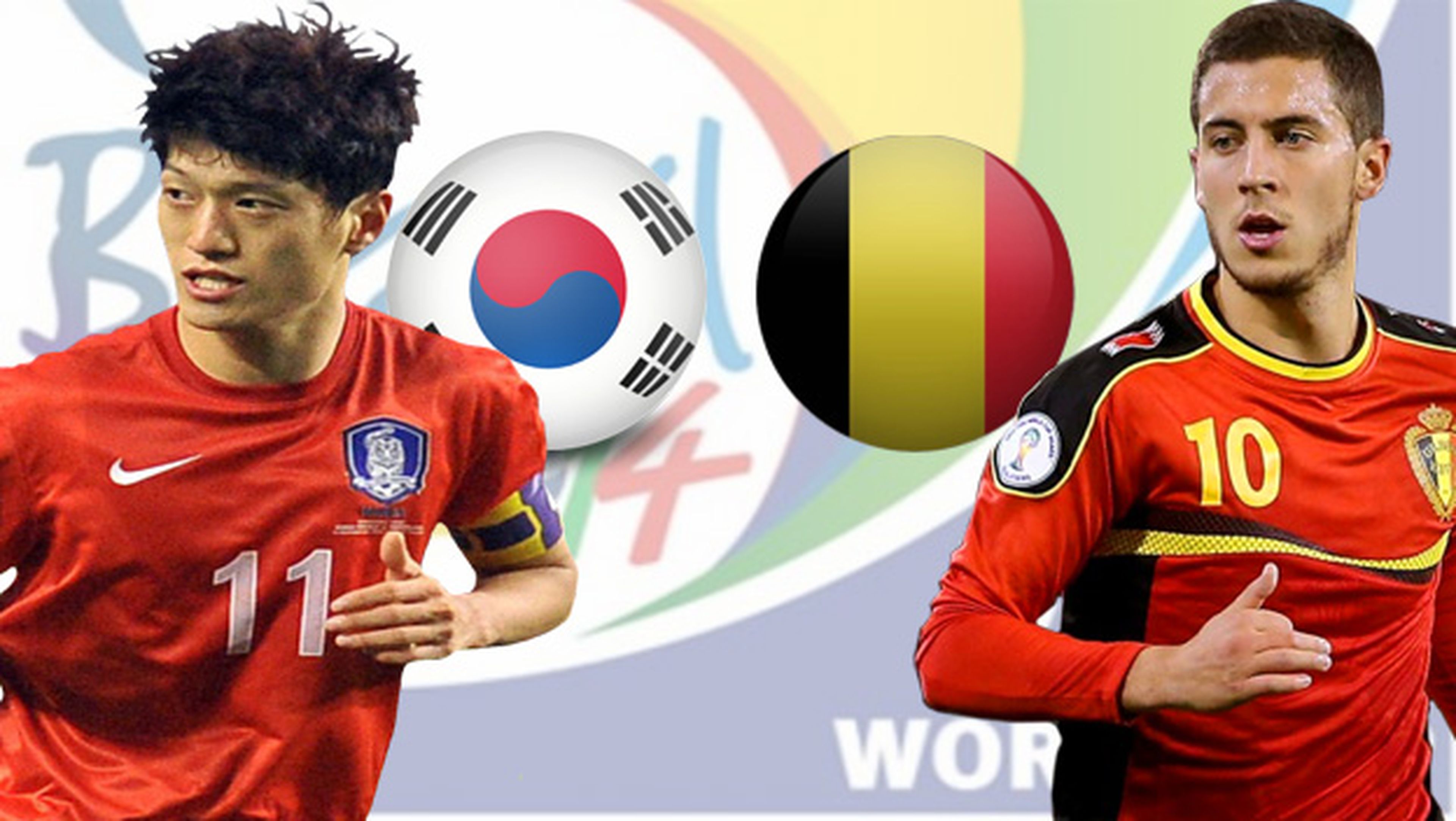 Corea del Sur contra Bélgica