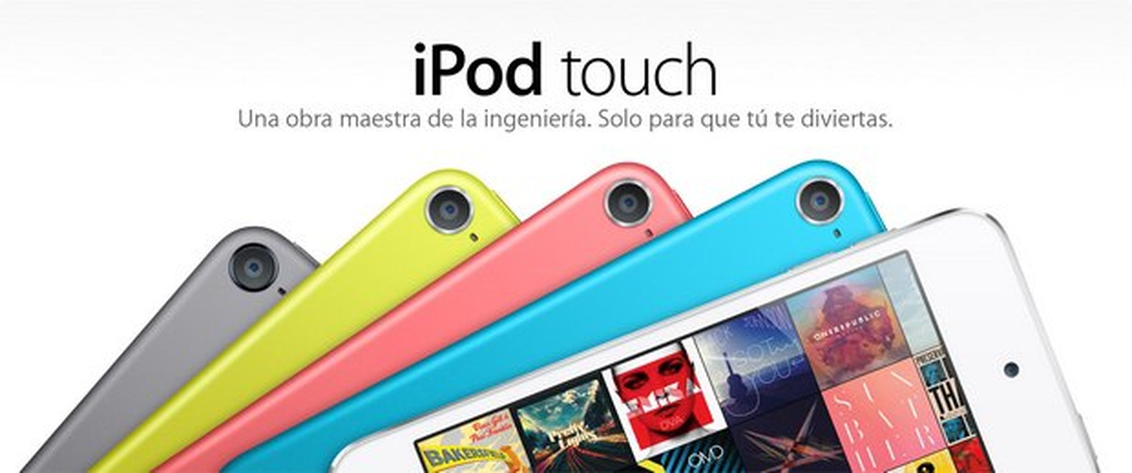 Nuevo iPod Touch 16 GB con cámara trasera
