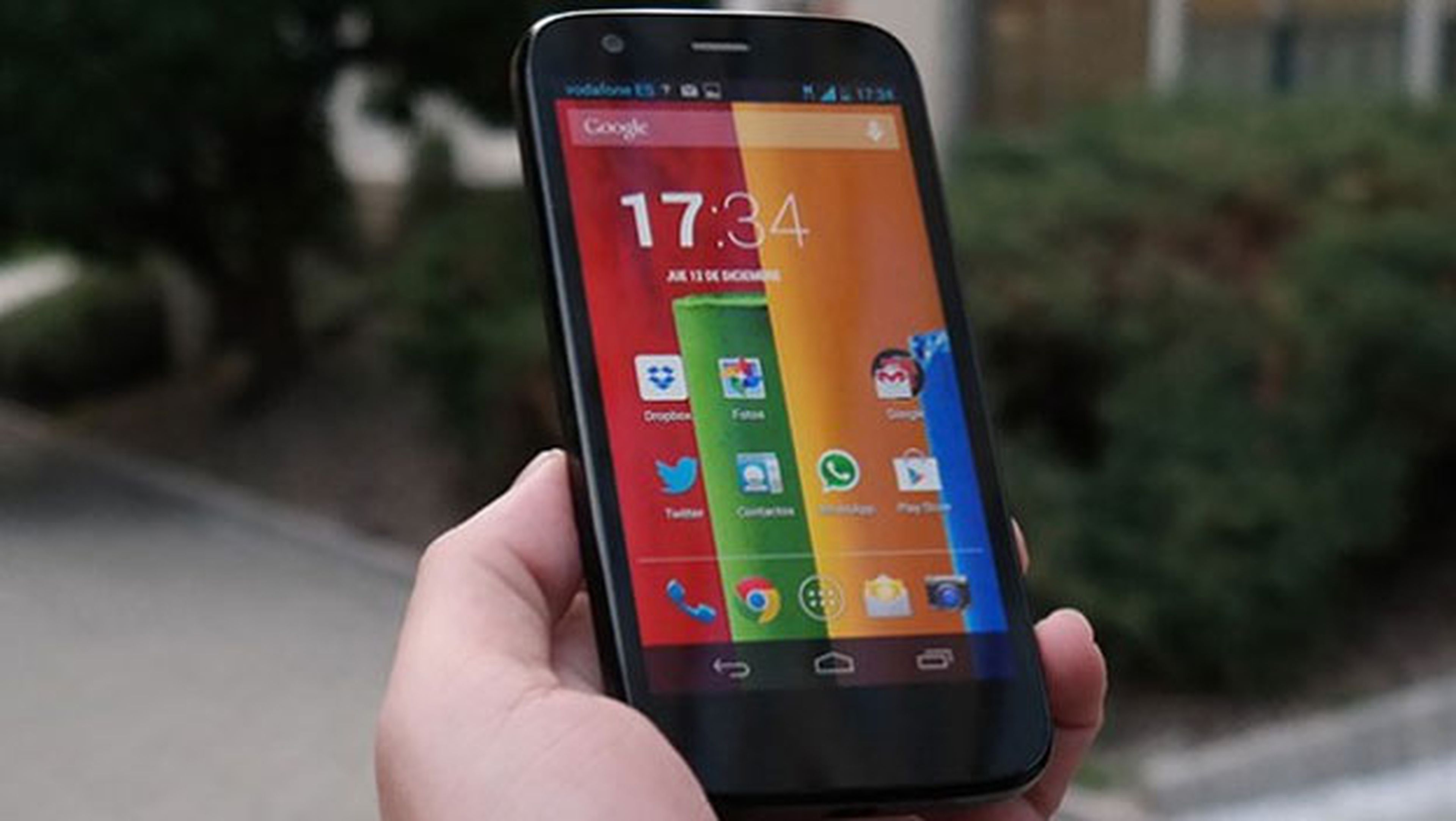 Moto G se actualizará a Android L