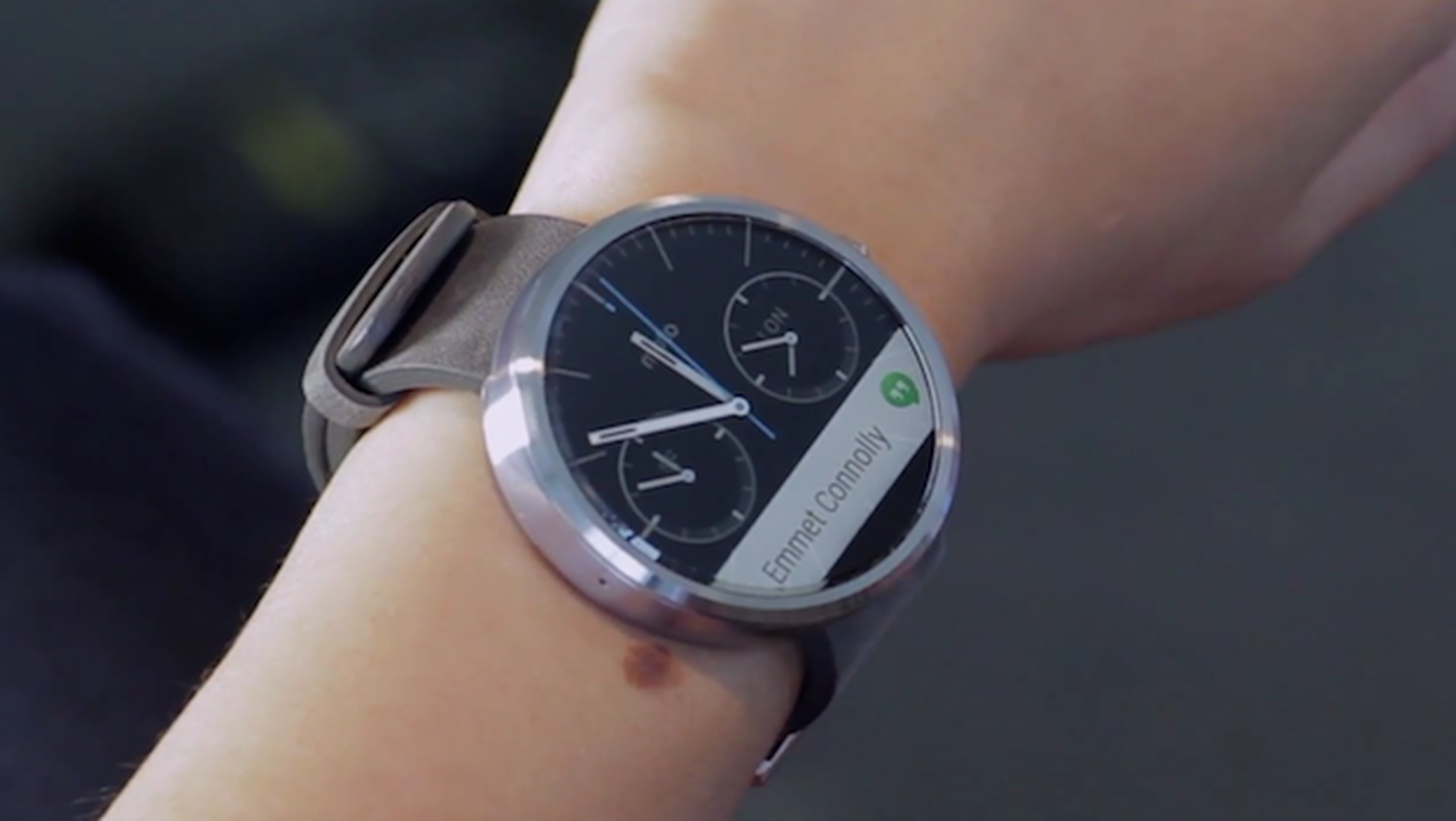 Motorola presume de IU y diseño en nuevo vídeo del Moto 360
