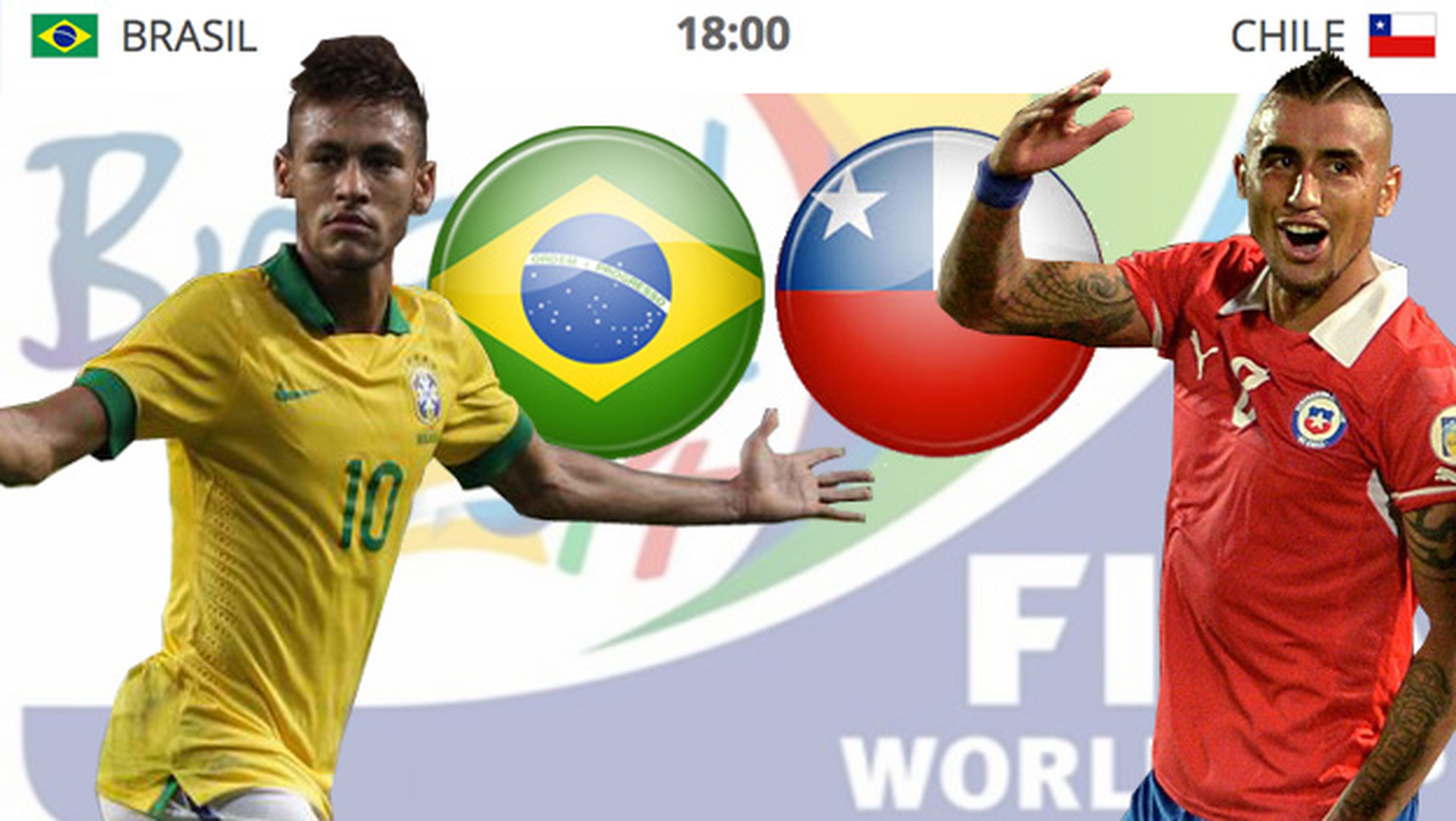 Brasil contra Chile