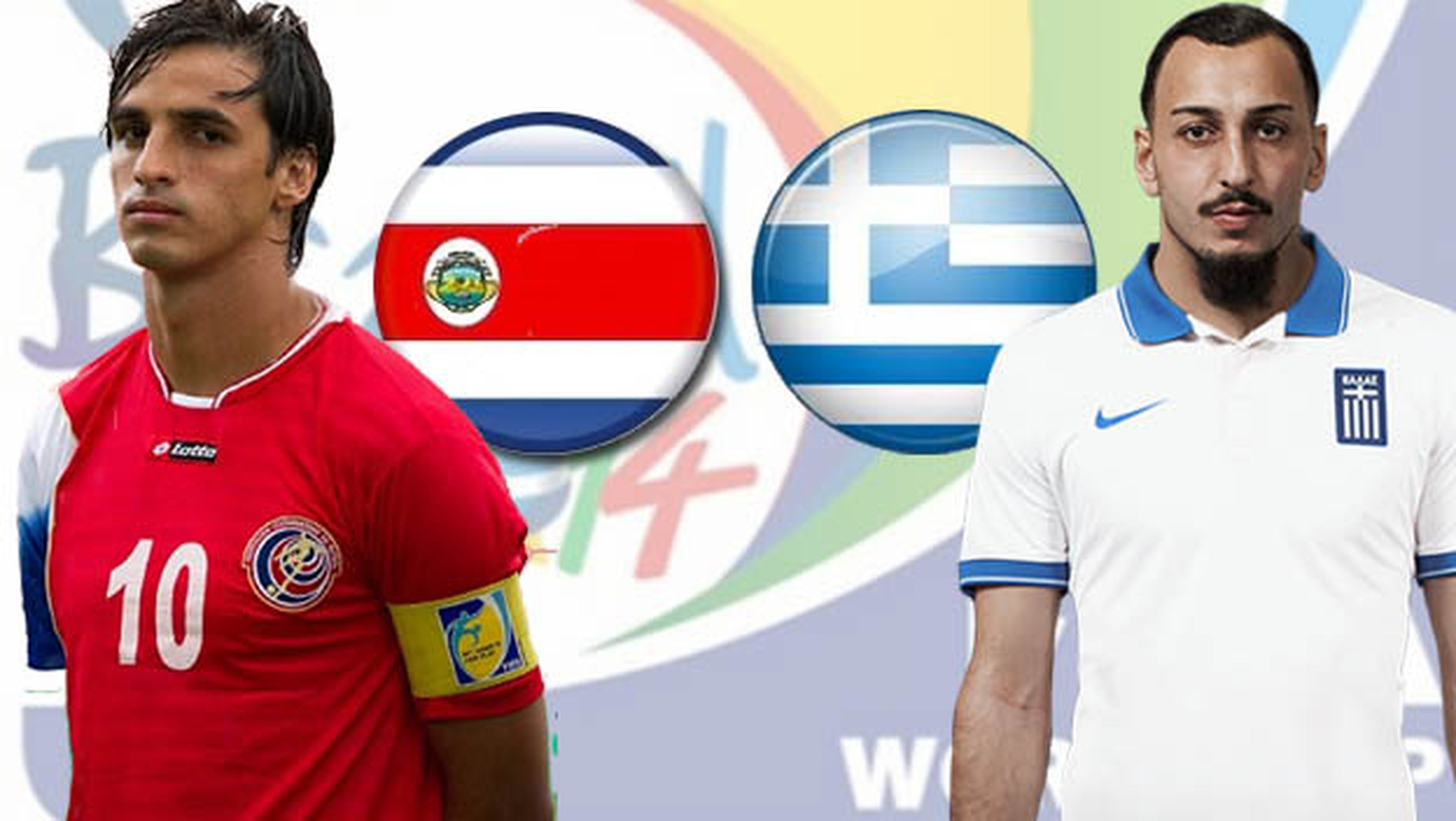 Costa Rica contra Grecia