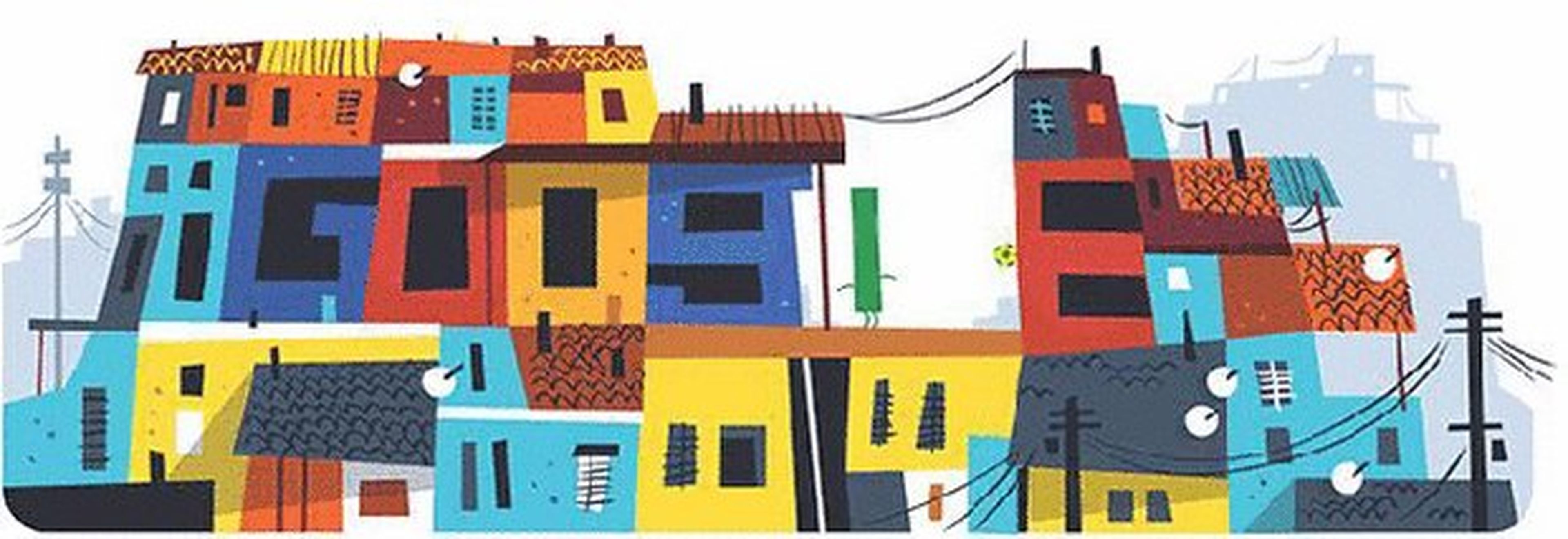 Doodle polémicas favelas