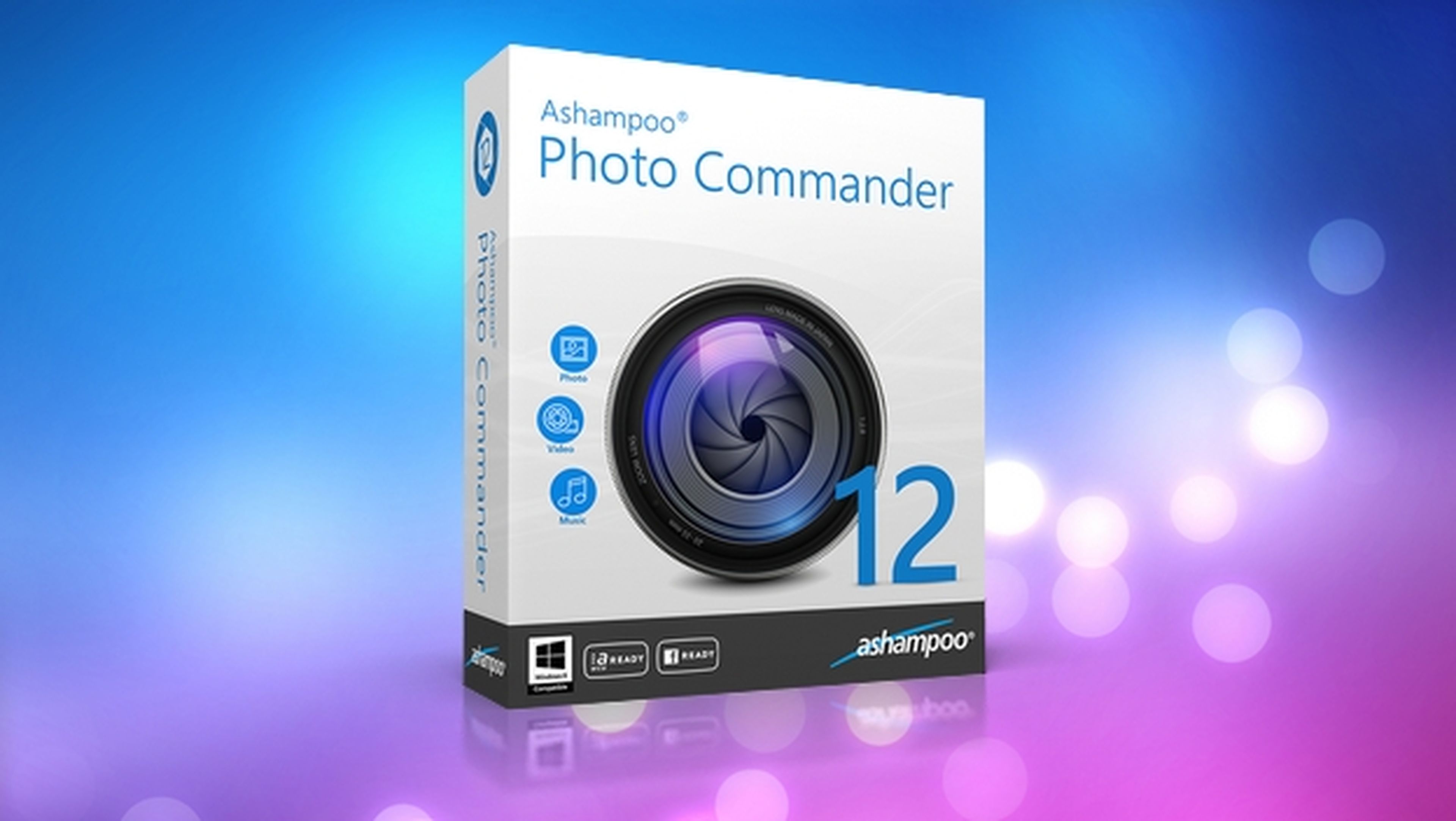Ashampoo Photo Commander 12, el organizador de fotos más completo. Reserva antes del 13 de julio con un 40% de descuento.