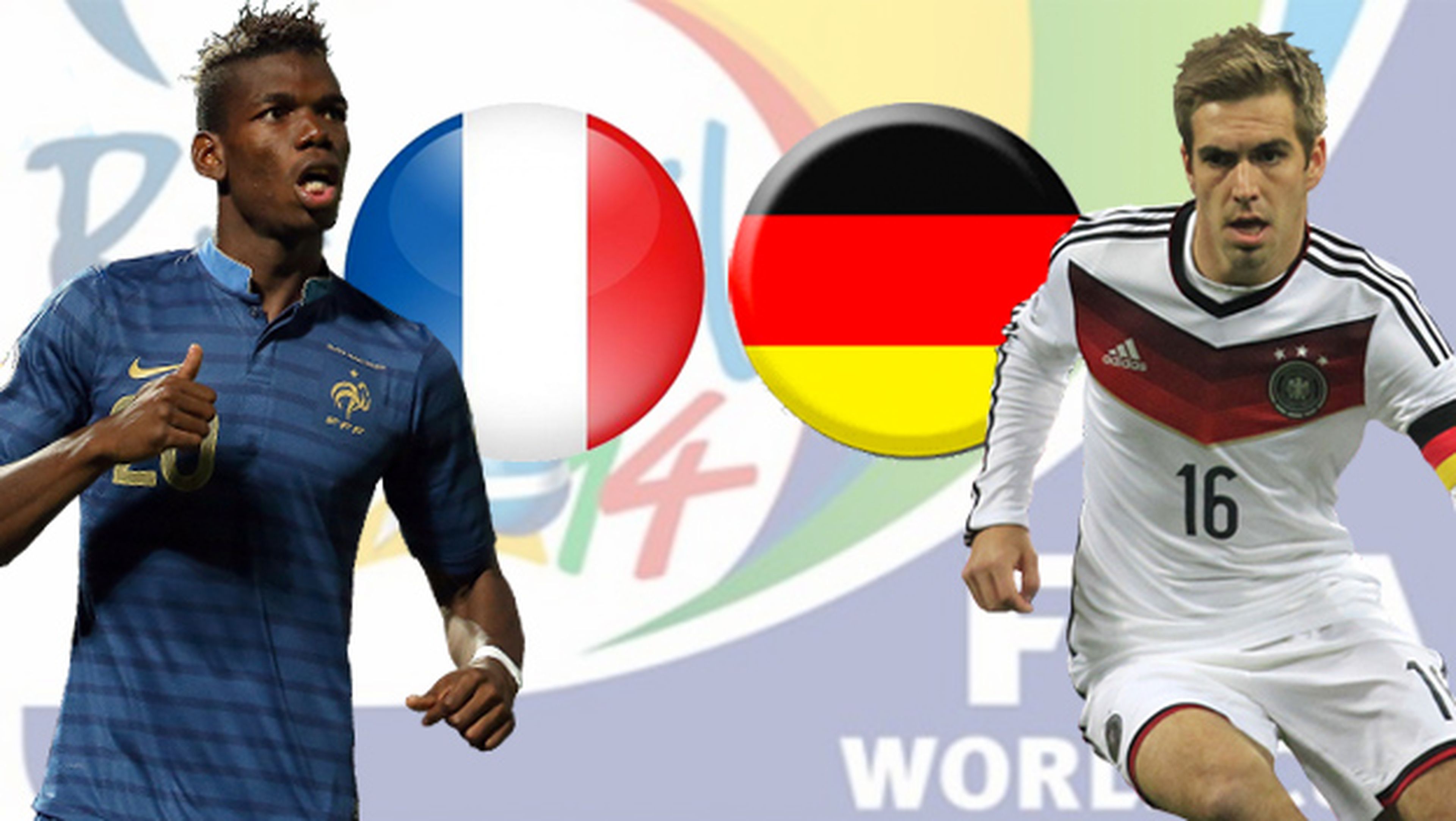 Francia vs Alemania