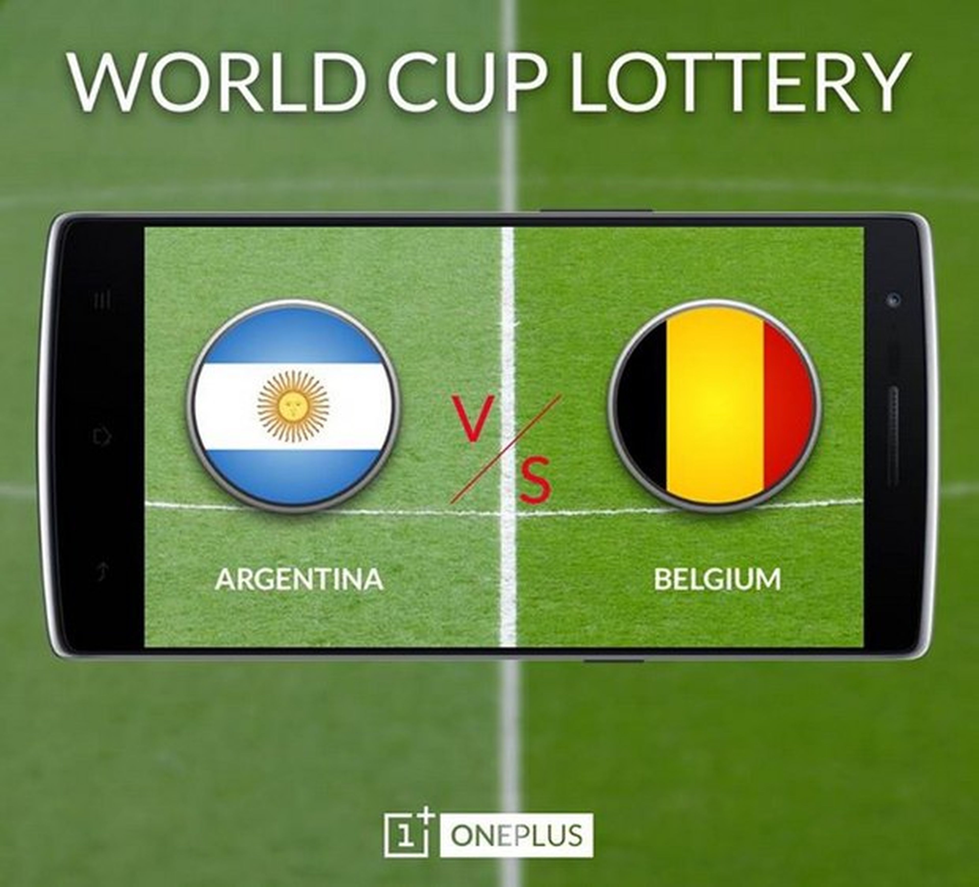 OnePlus One ofrece invitaciones para One Plus One con partidos del Mundial de Fütbol