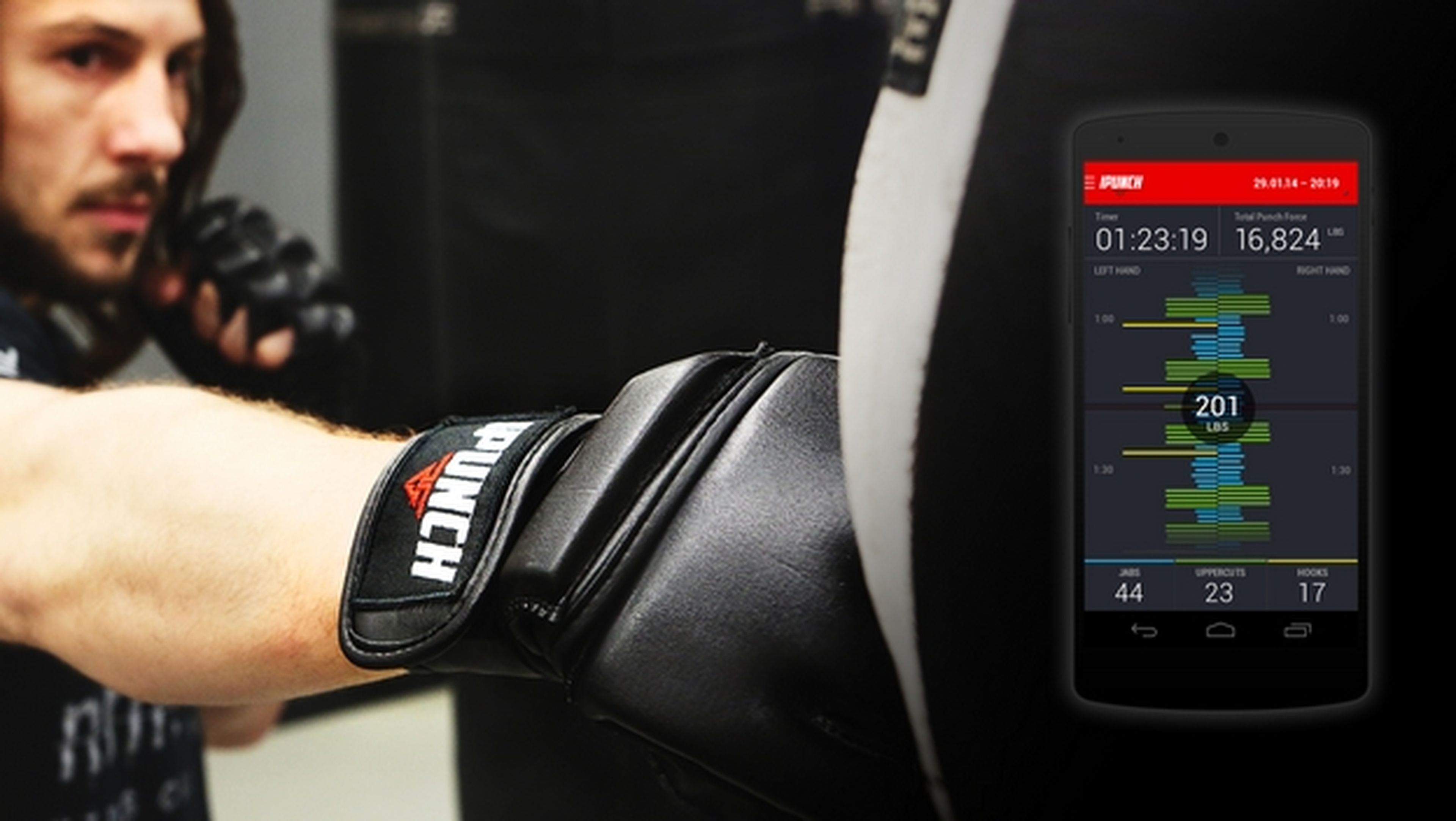 iPunch, los primeros guantes de boxeo inteligentes que miden cómo golpeas.