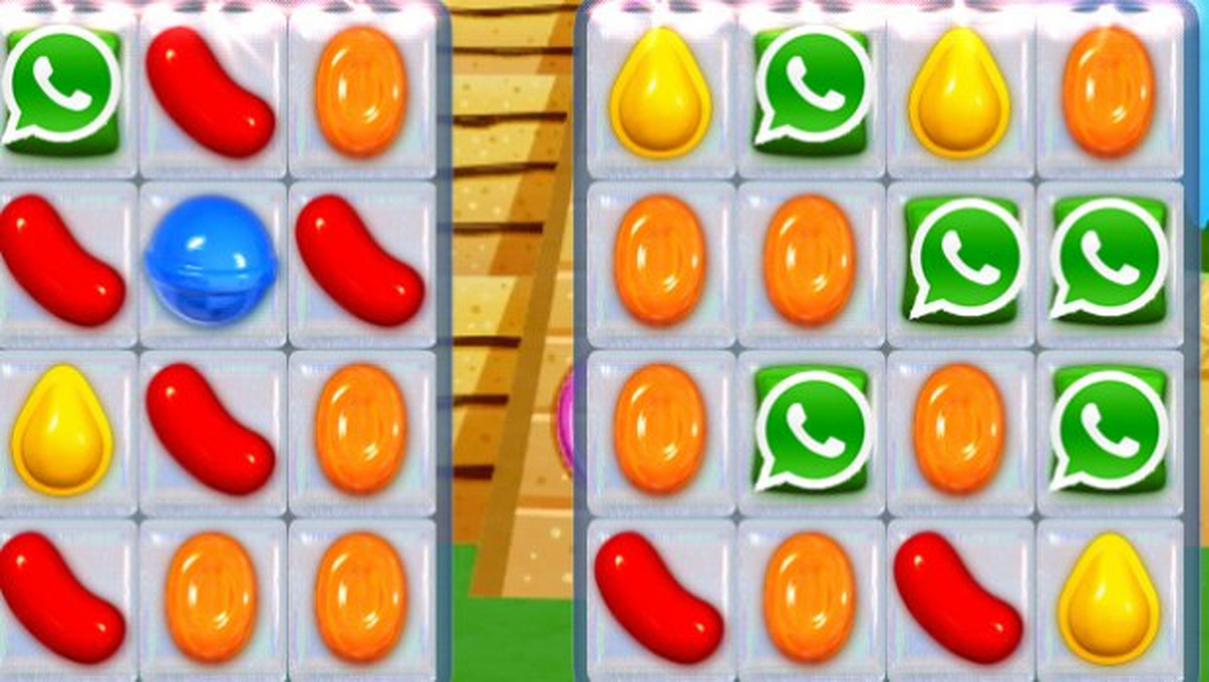 Whatsapp candy crush