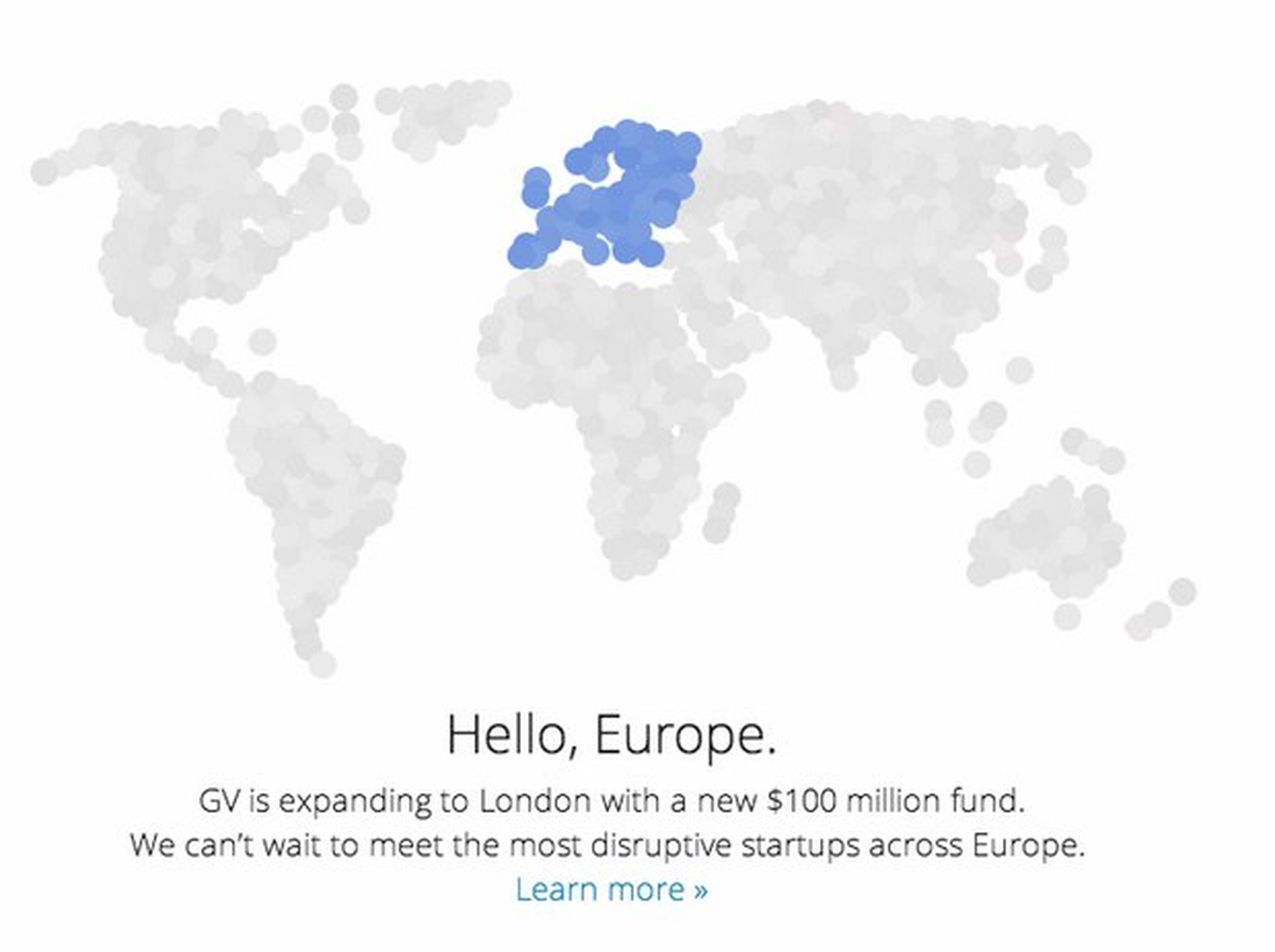 Google Ventures llega a Europa