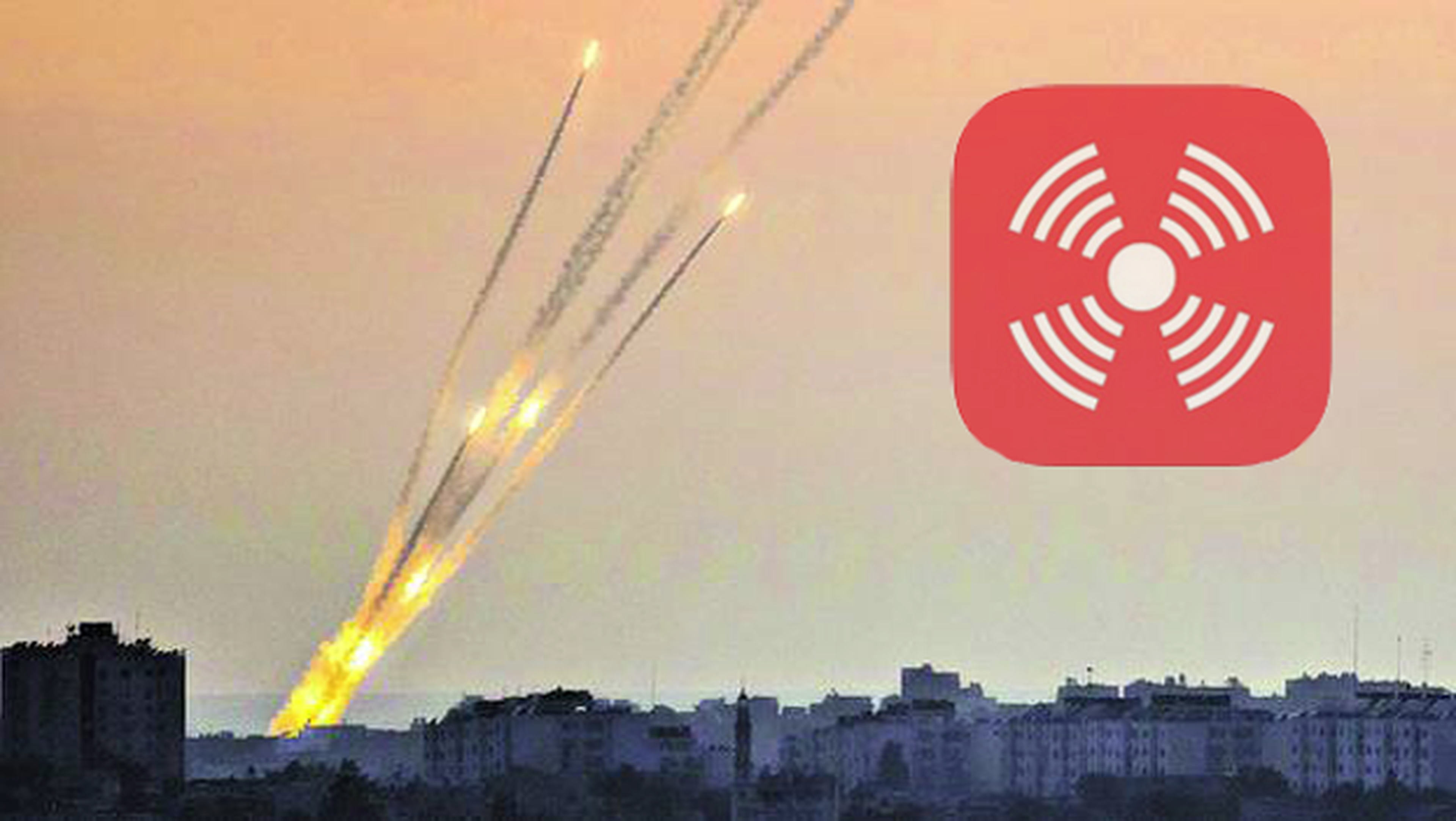 App para iPhone avisa de ataques a Israel desde Gaza