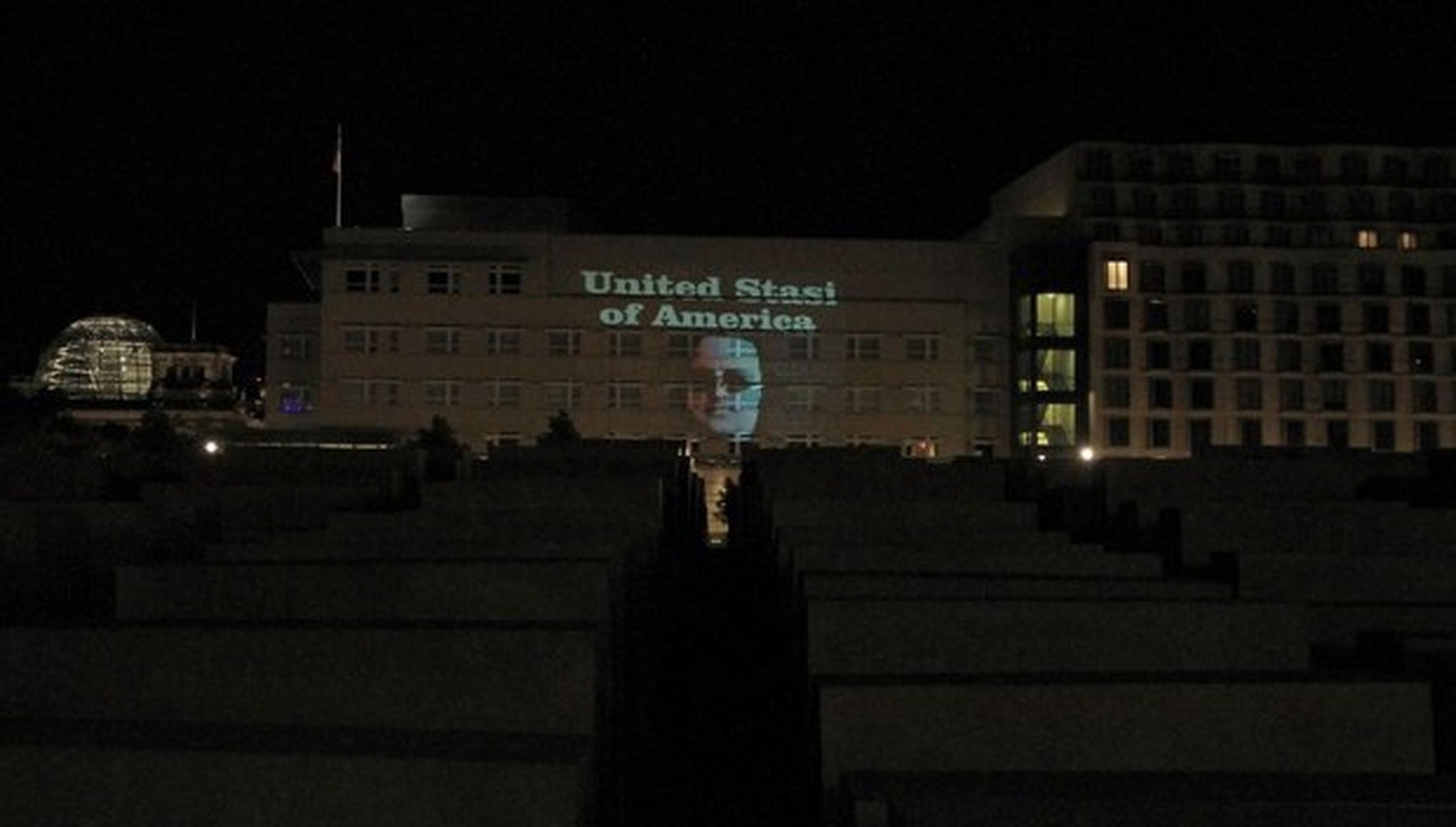 Protesta espionaje NSA