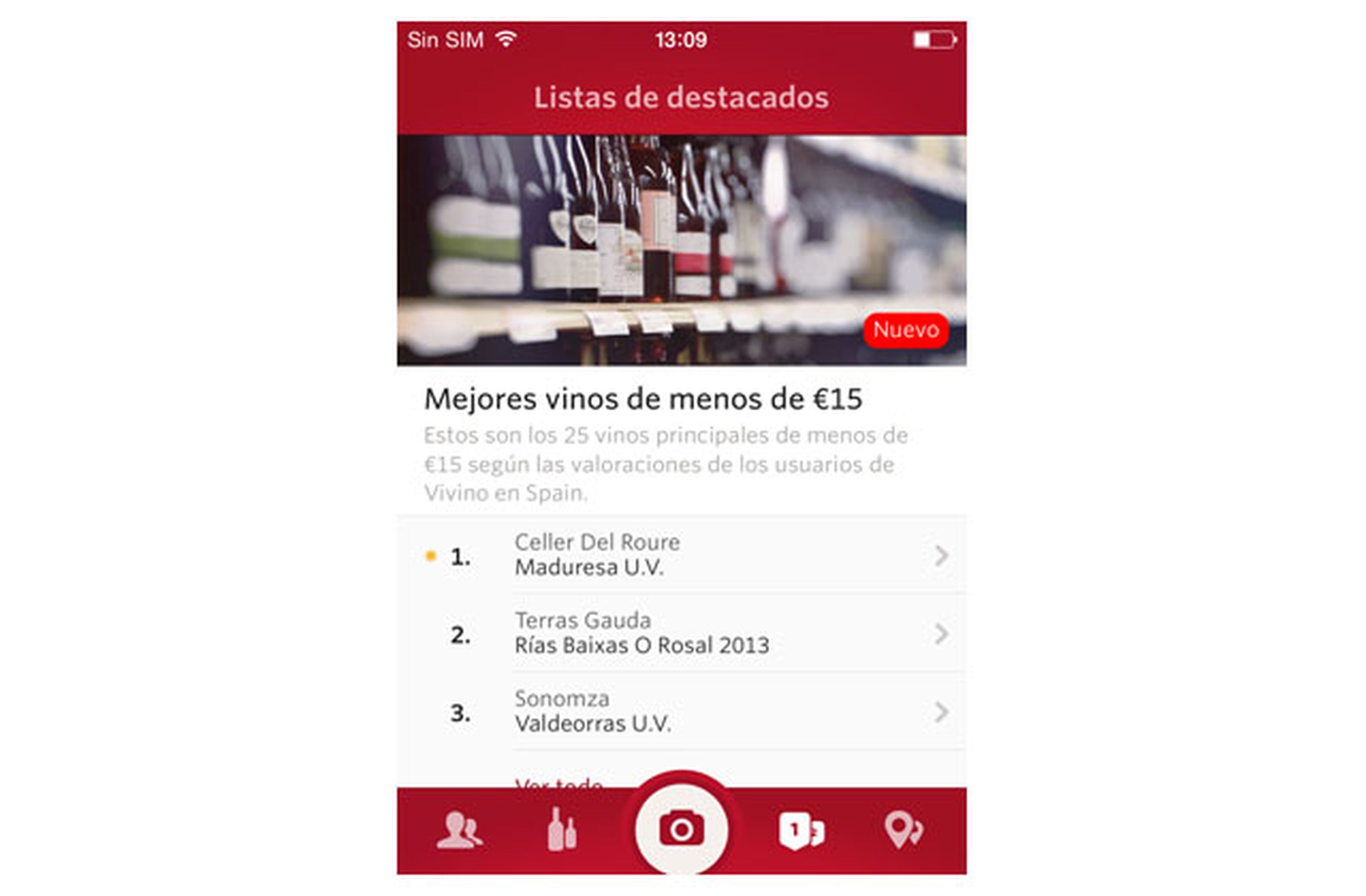 Vivino: Escáner de vinos