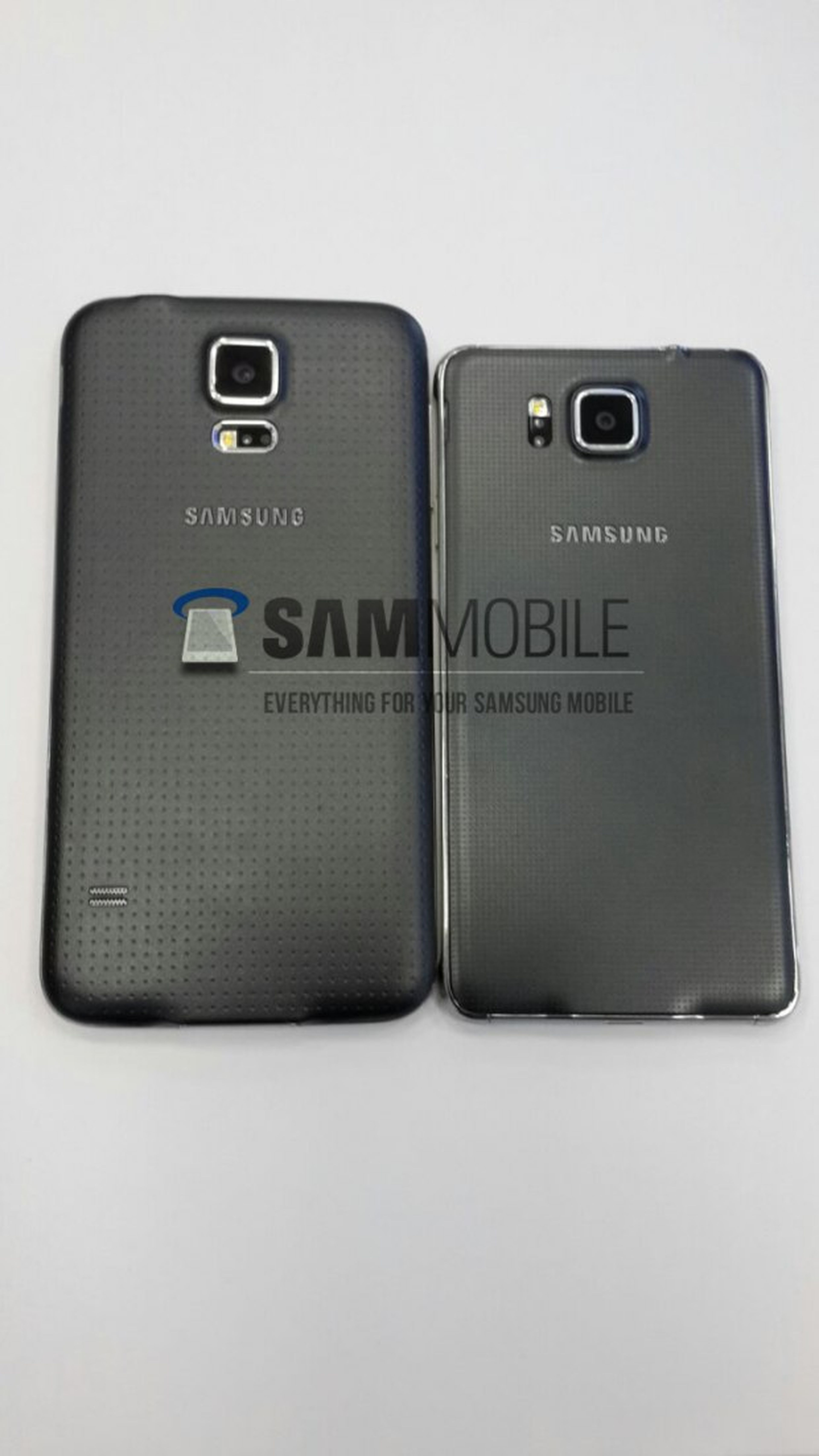 Samsung galaxy alpha comparación