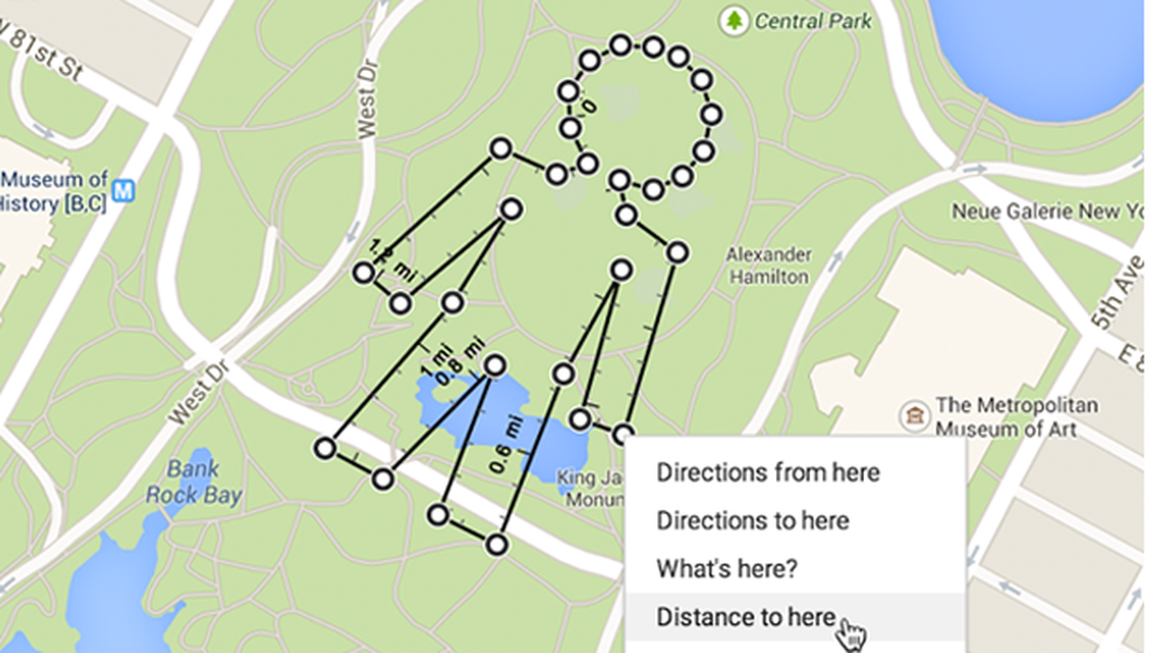 Penetrar Grafico zona Cómo medir la distancia entre dos lugares con Google Maps | Computer Hoy