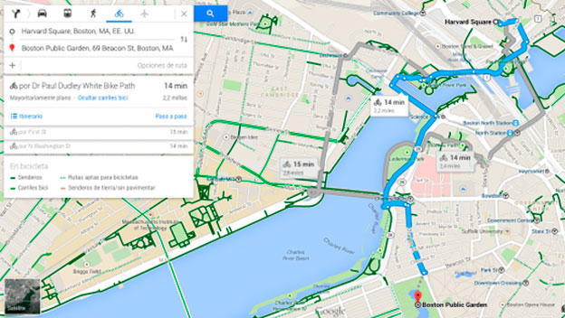 Cómo calcular una ruta en bicicleta en Google Maps | Hoy