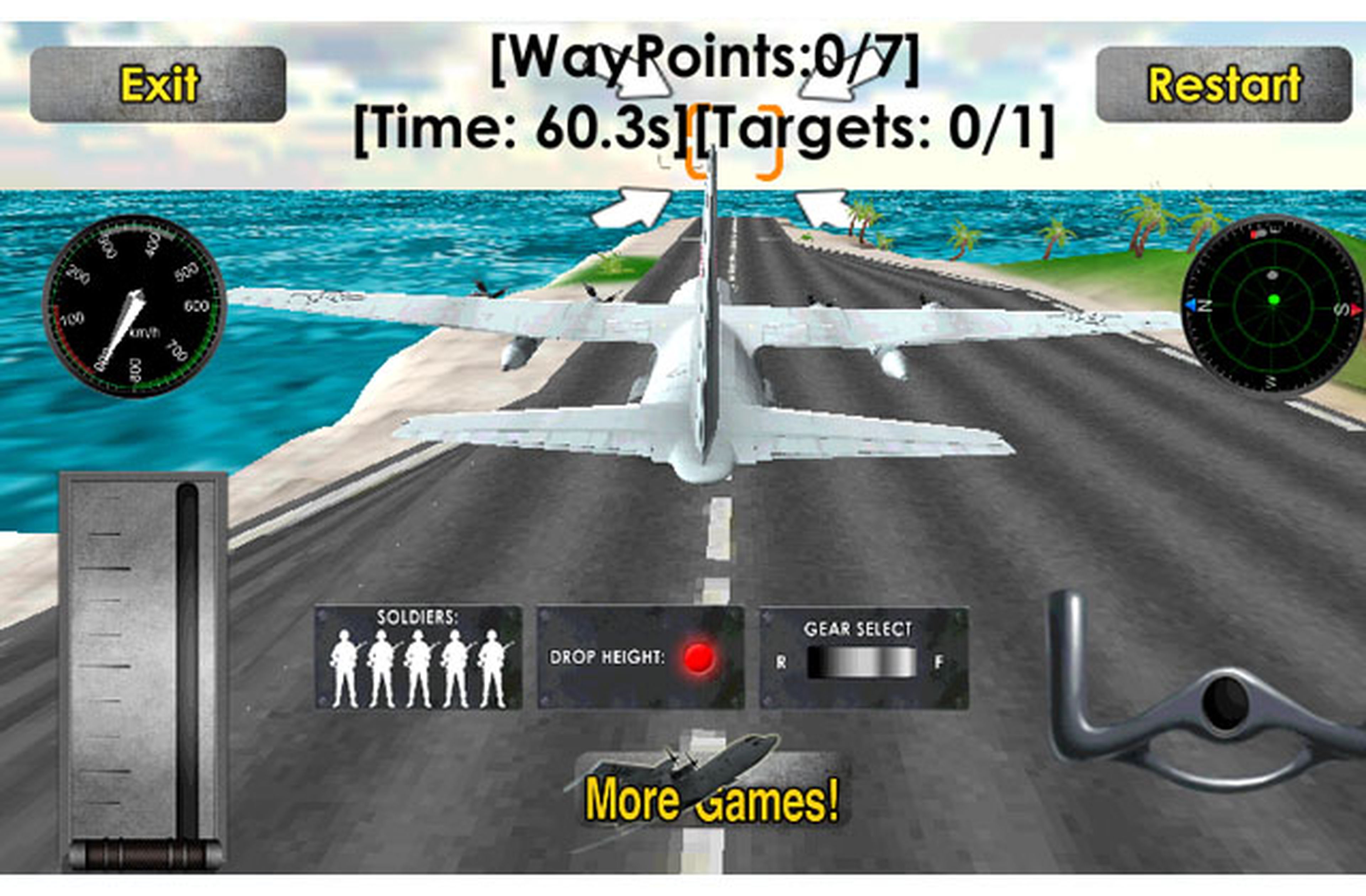 Fight Sim: Transport Plane 3D