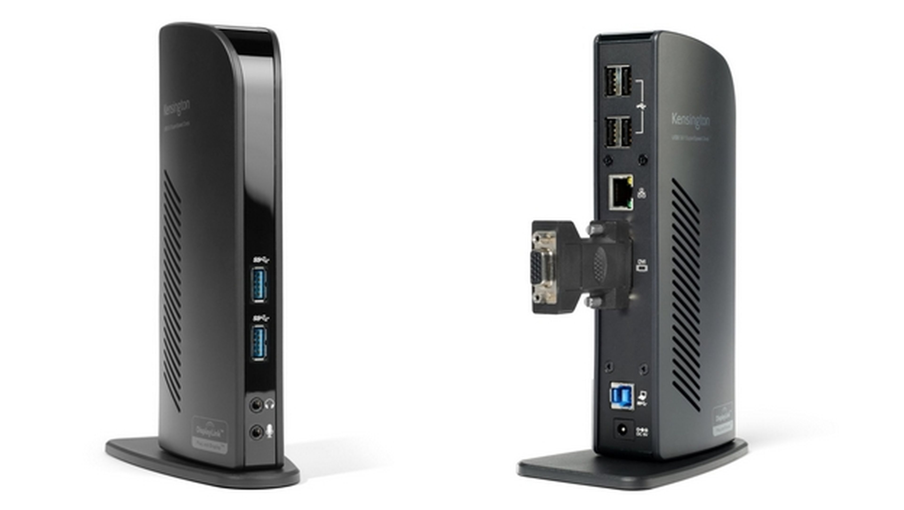 El replicador de puertos USB 3.0 mejora la productividad de tu PC o Mac al añadir seis puertos USB y escritorio compartirdo en todo tipo de pantallas, con la tecnología DisplayLink.
