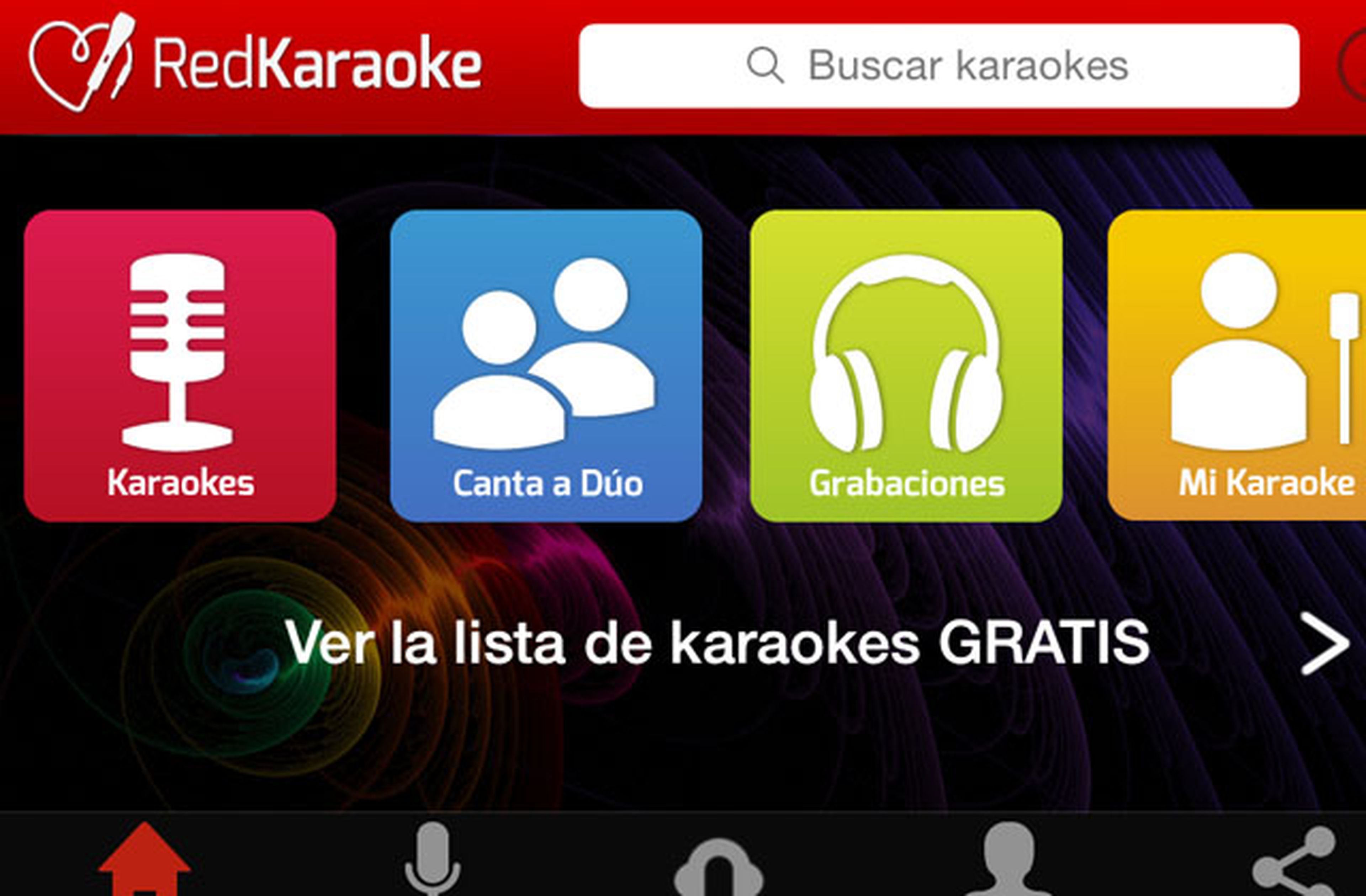Red Karaoke app-Sing & Record