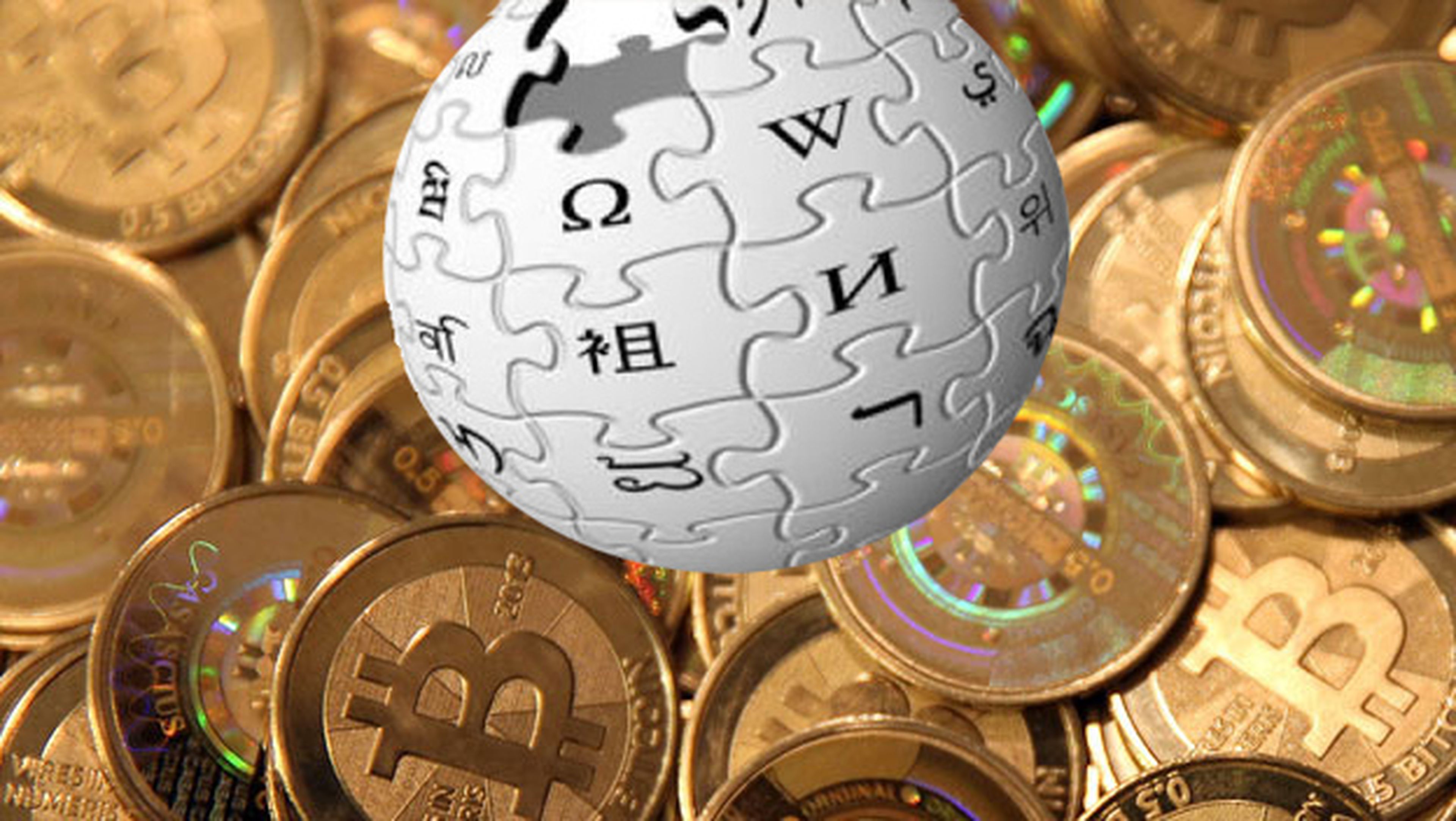 Wikipedia bitcoin donación