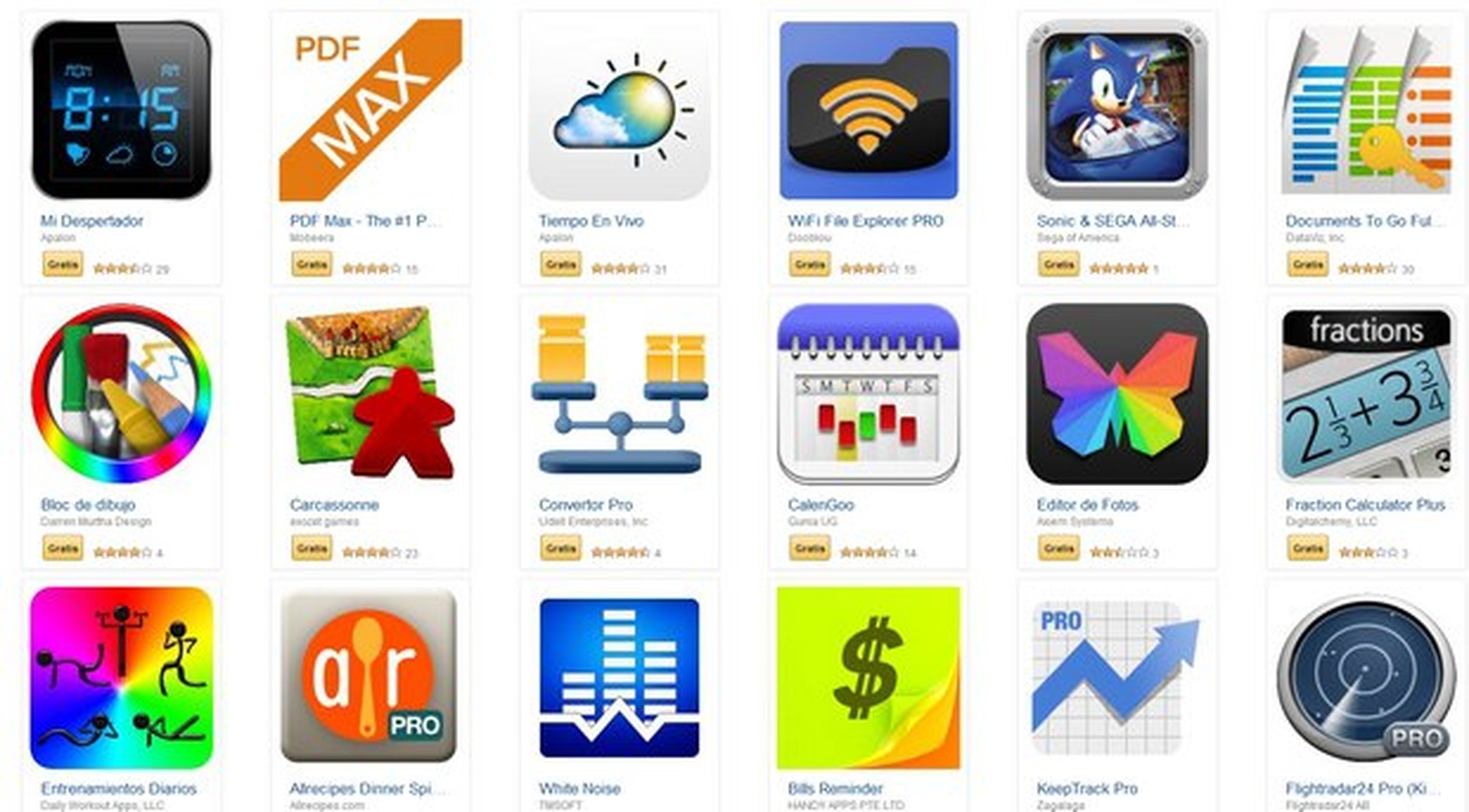 Tienda apps de amazon apps de pago gratis